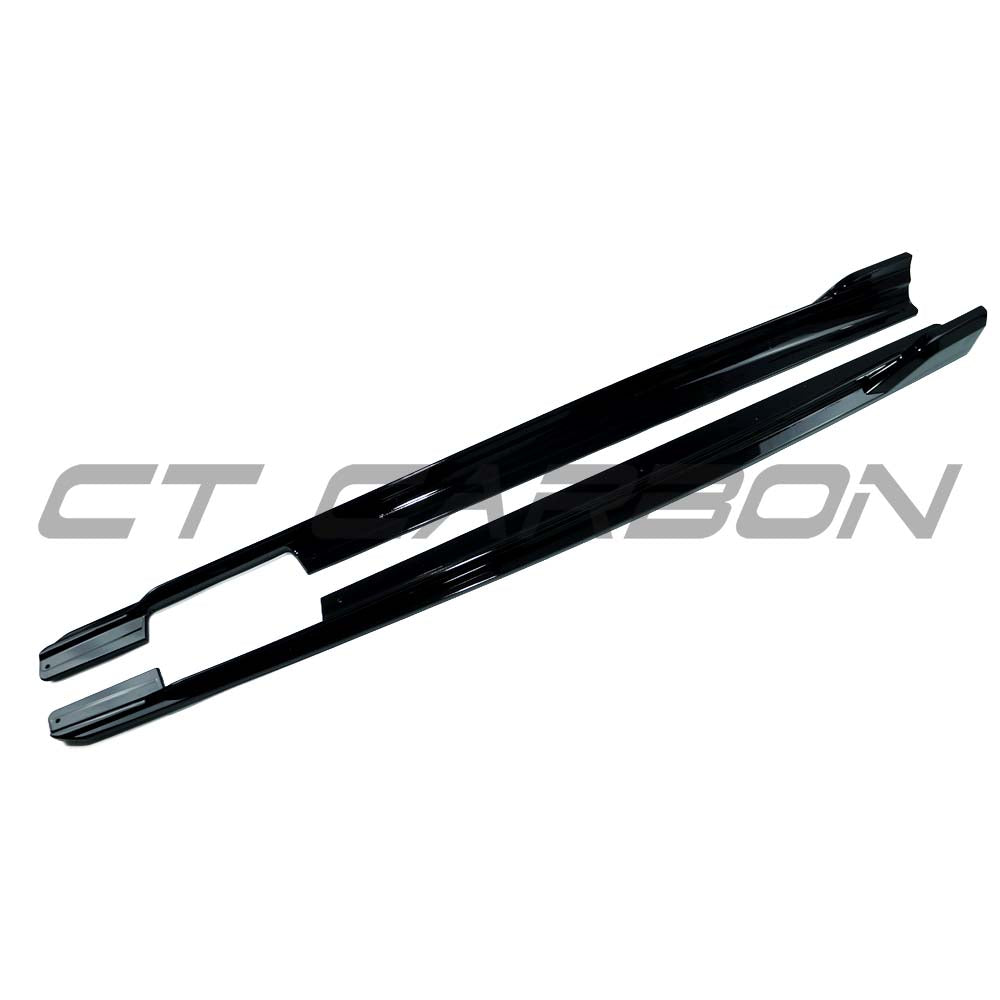 BMW G06 X6 LCI 2023+ GLOSS BLACK SIDE SKIRTS