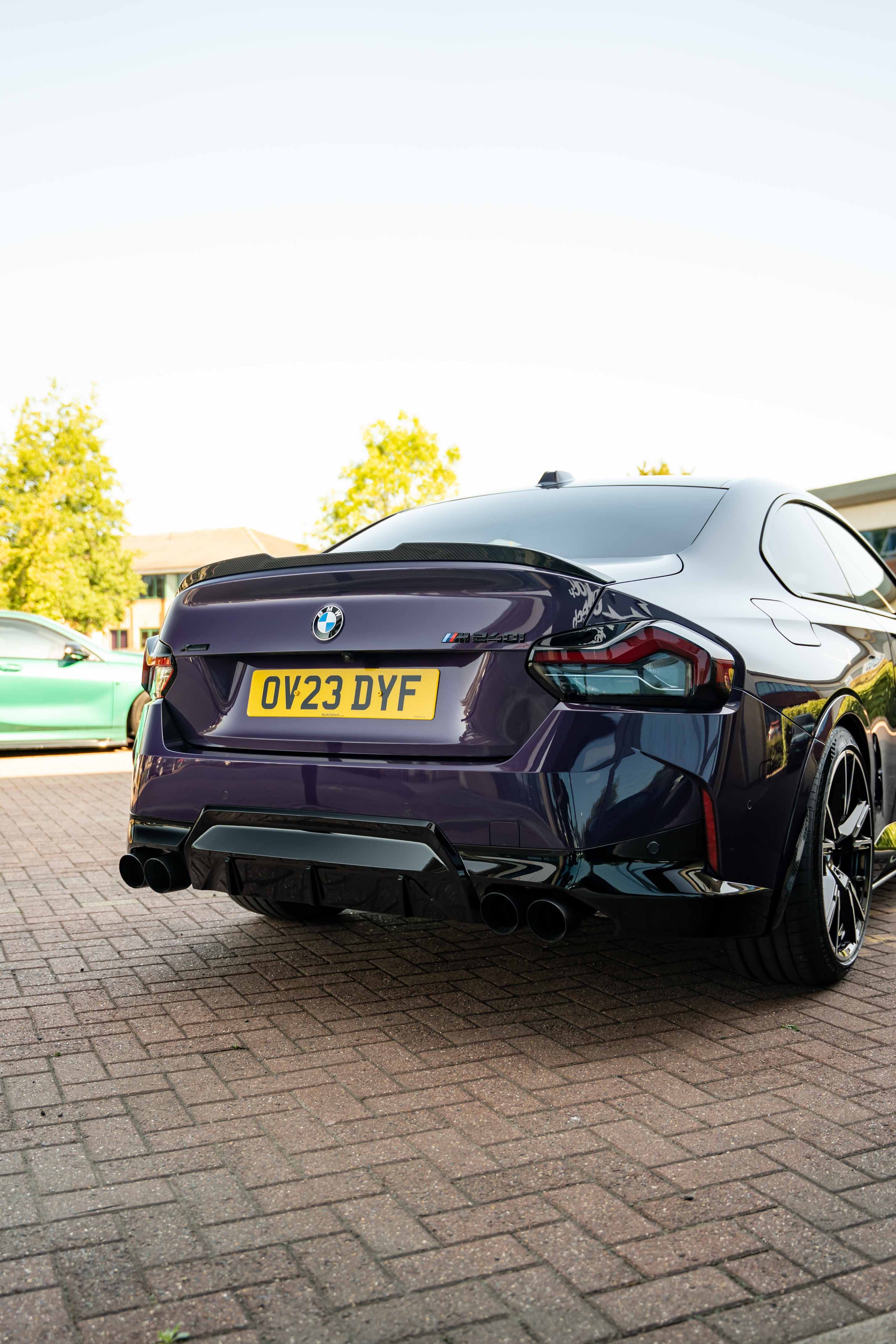 BMW G87 M2 / G42 2 SERIES 2022+ CARBON FIBRE SPOILER - V2