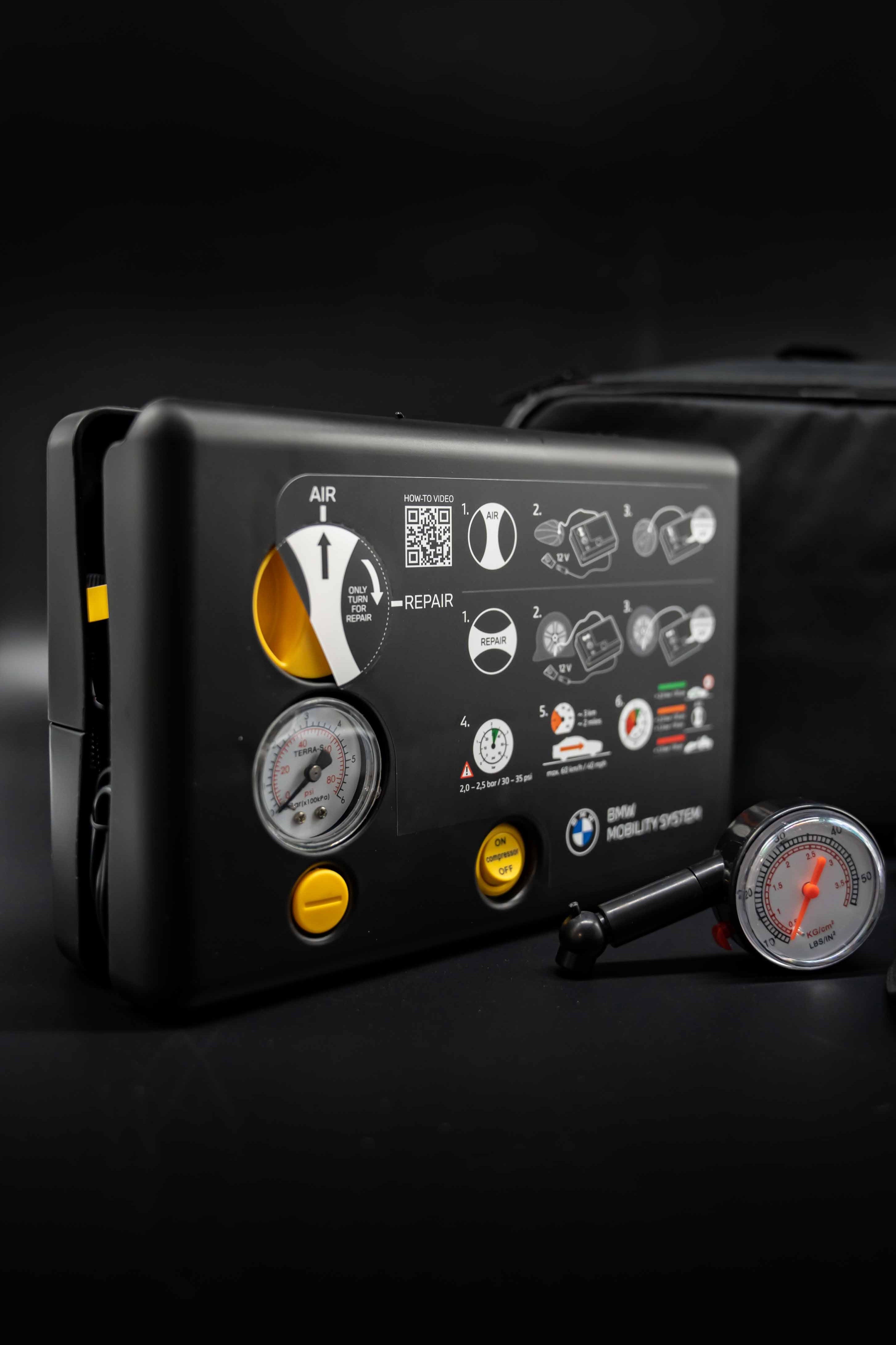 BMW Genuine Tyre Inflation Compressor Mobility Kit