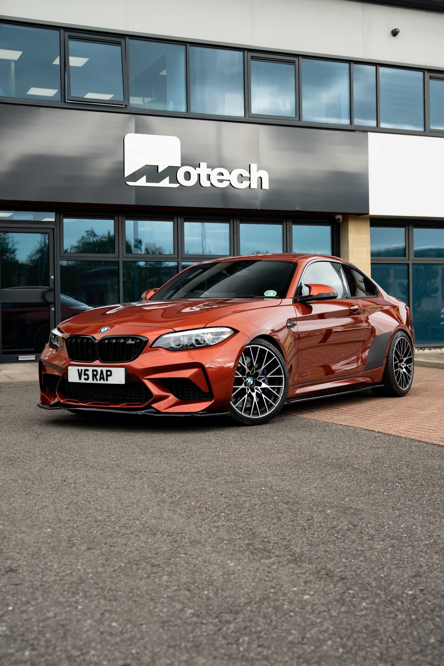 BMW F87 M2 Competition Maxton Design Front Splitter