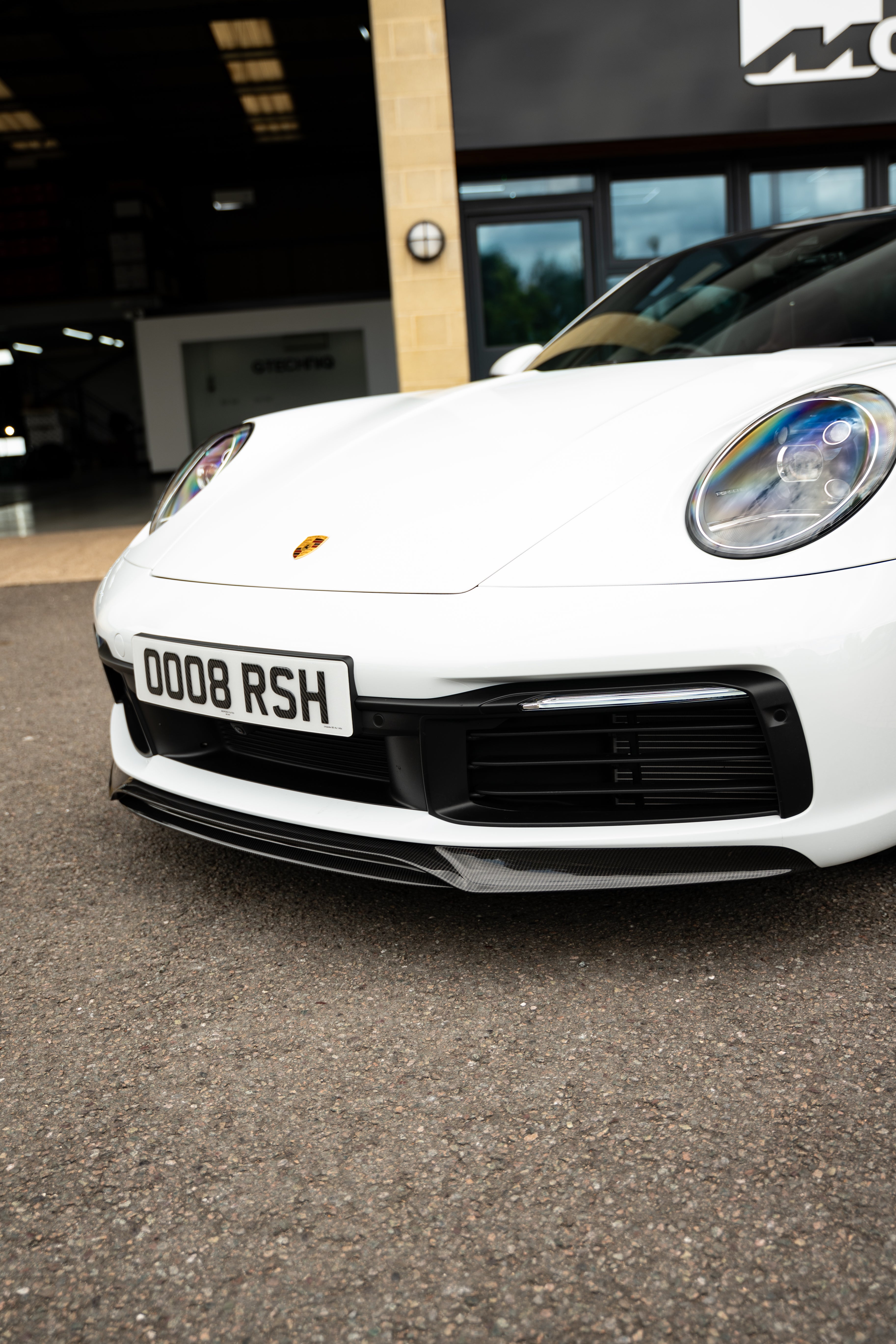 Porsche 992 Carrera/Carrera S Dissident Carbon Front Splitter