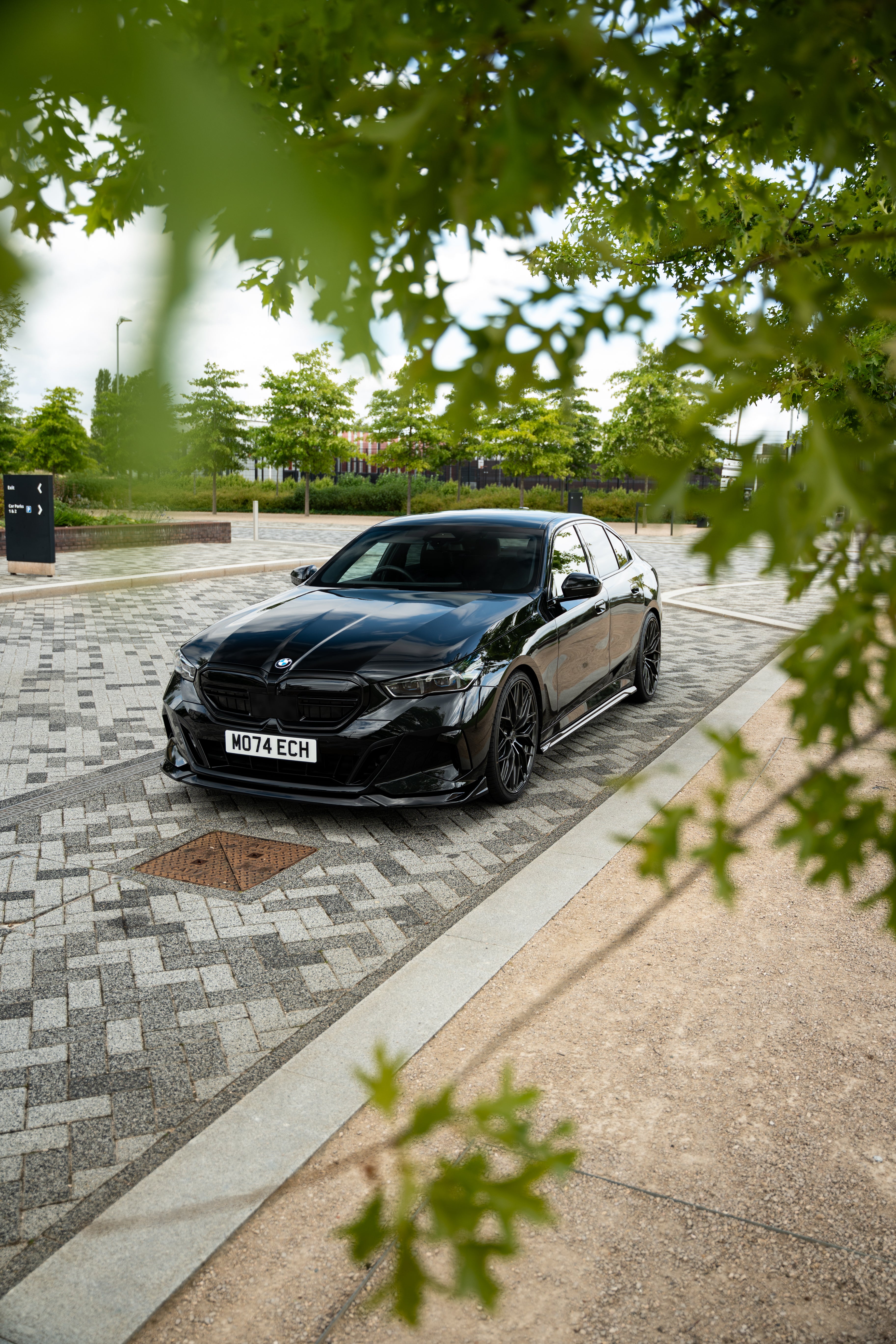 BMW 5 Series G60 Maxton Design Front Splitter