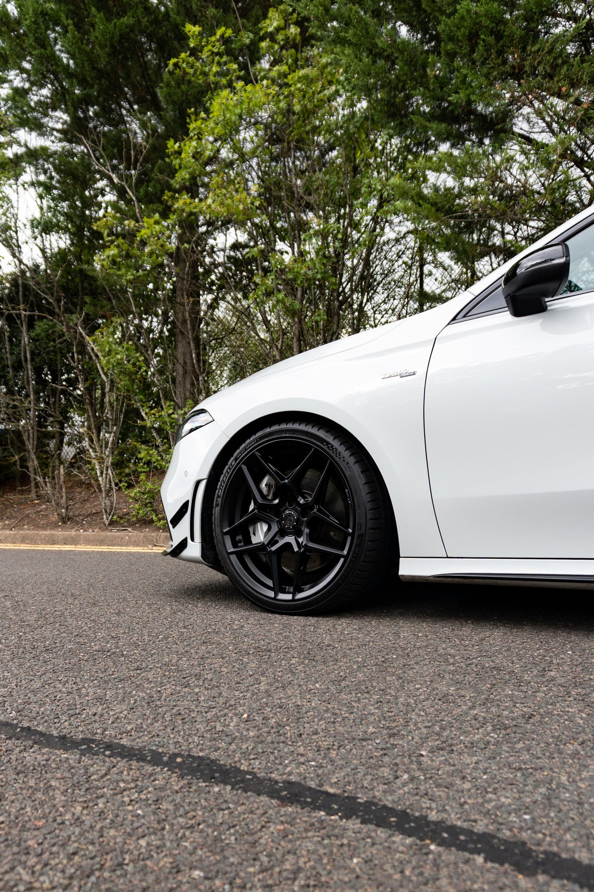 Mercedes A35 (2018+) M-W1 19" Satin Black Motech Wheel