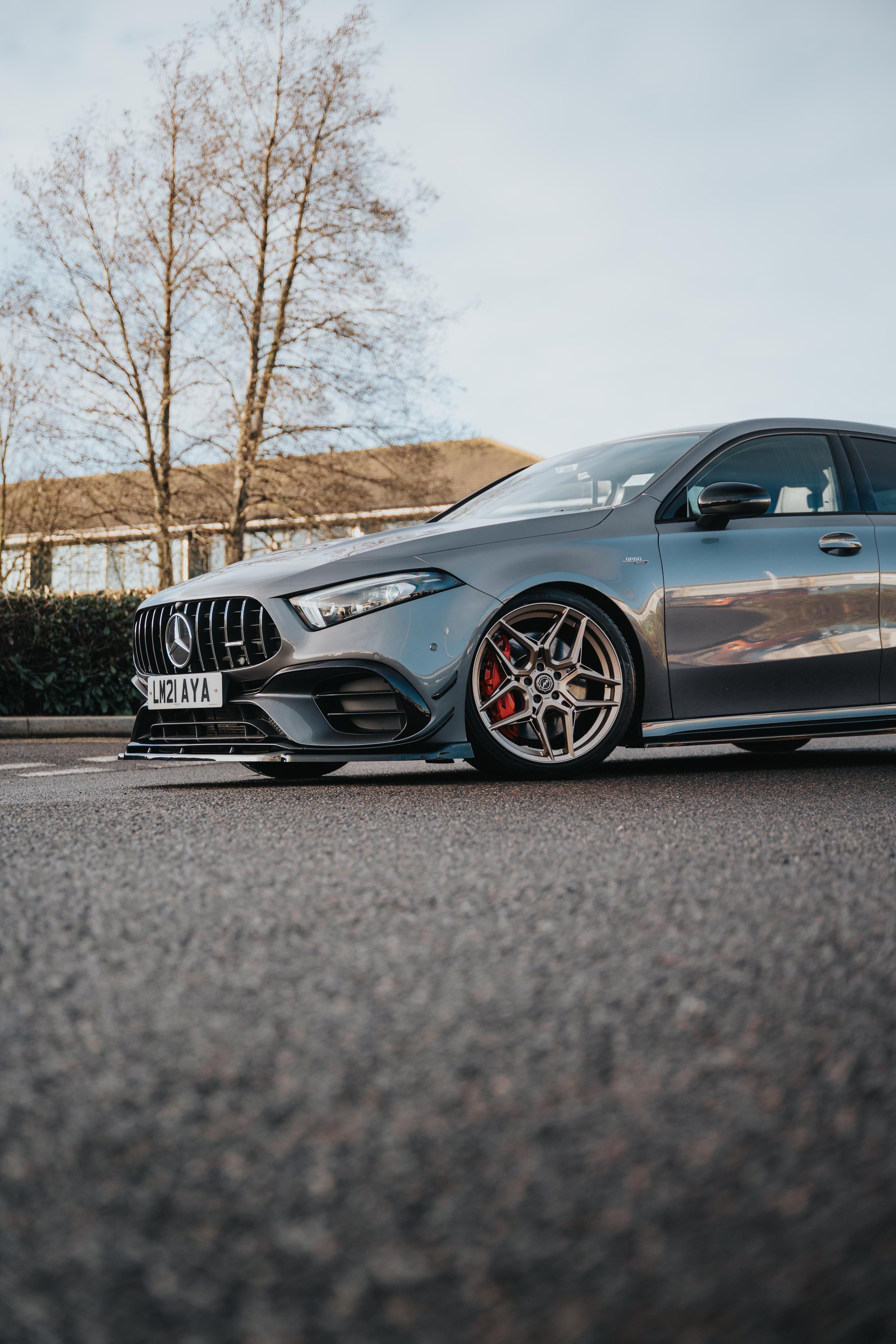 Mercedes A45s W177 Aero Pack Maxton Front Splitter