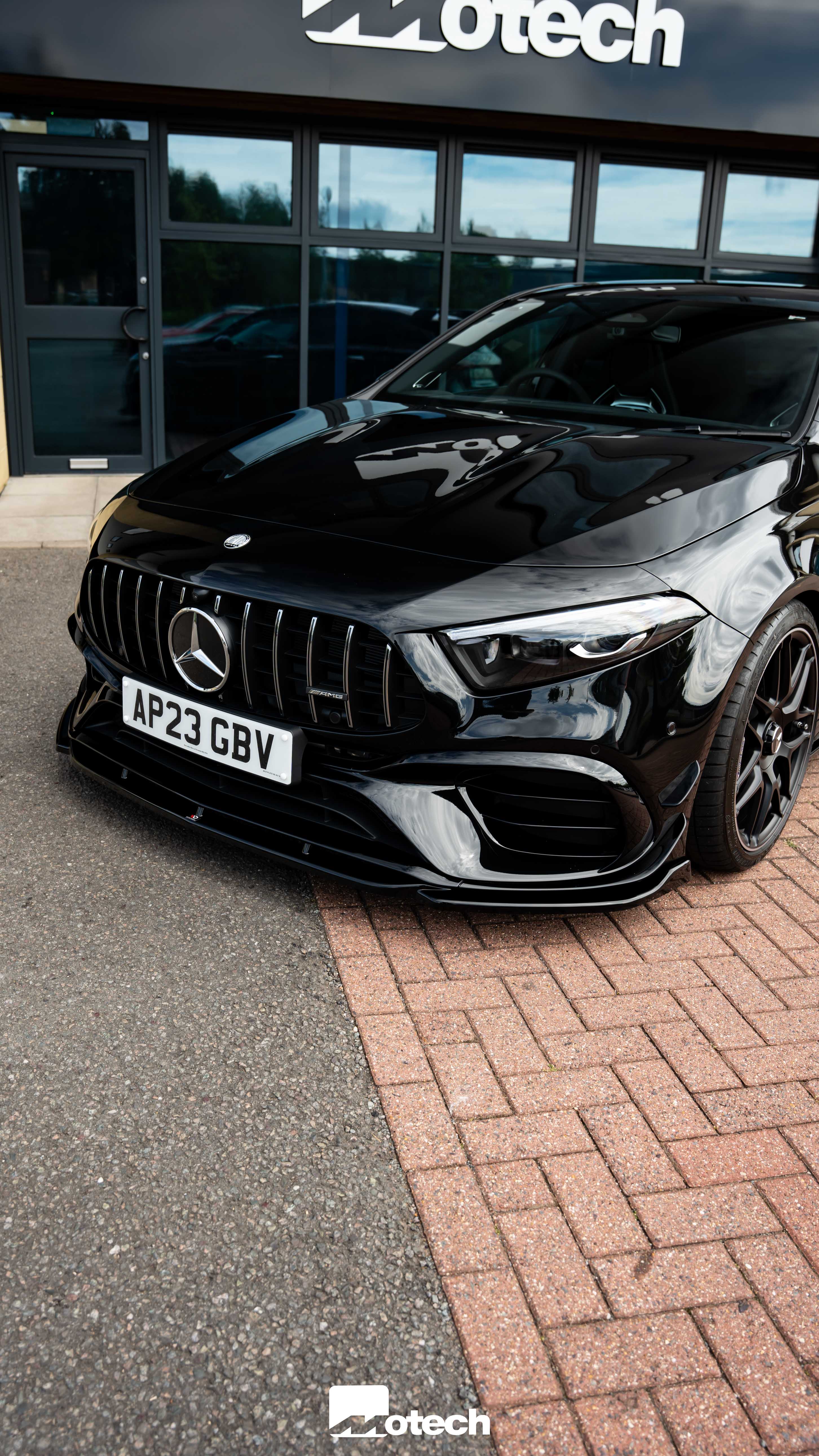 Mercedes A45s W177 Aero Pack Maxton Front Splitter