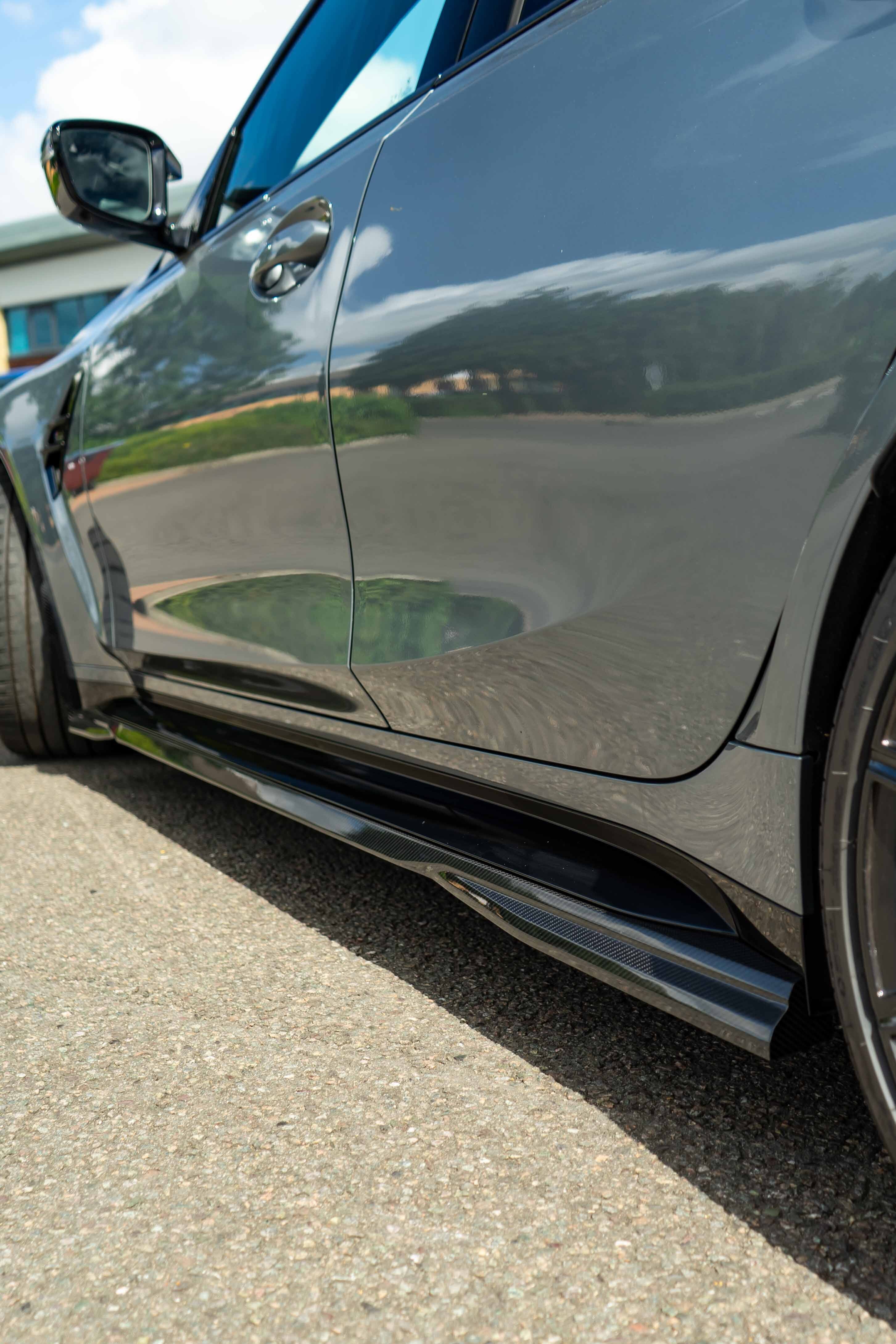 BMW M3 G80 Maxton Design Carbon Side Skirts