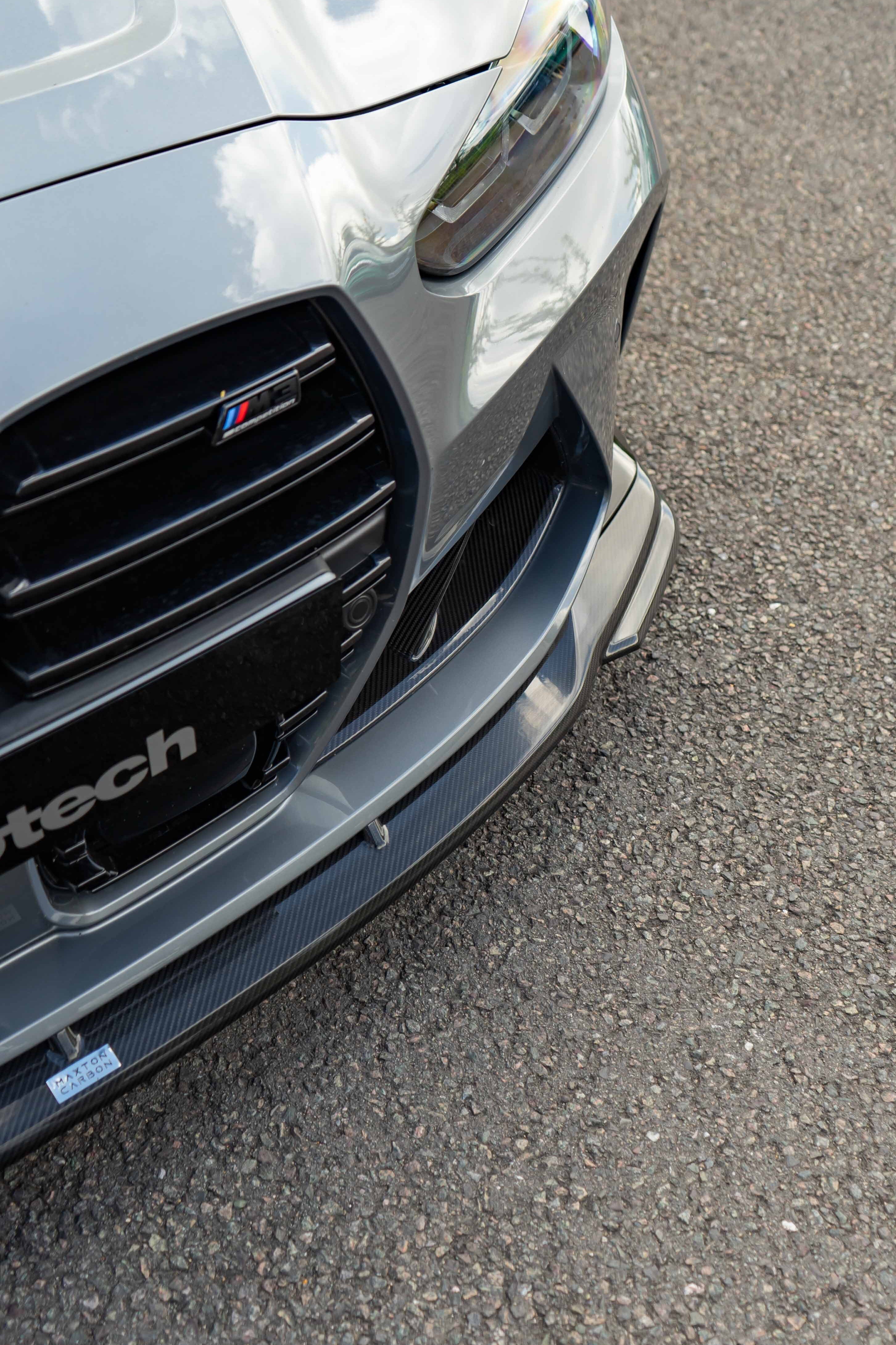 BMW M3 G80 Maxton Design Carbon Front Splitter