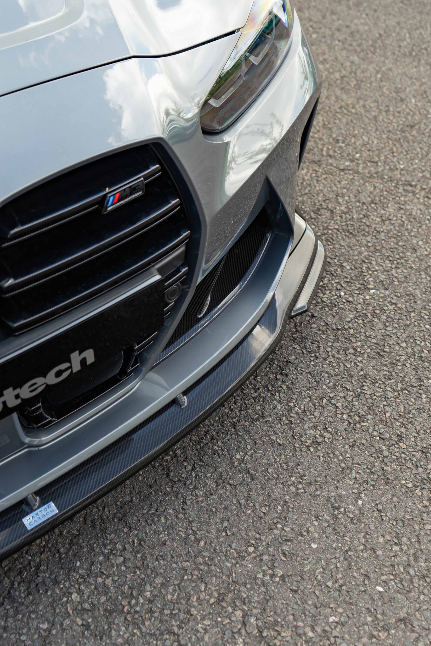 BMW M3 G81 Maxton Design Carbon Front Splitter