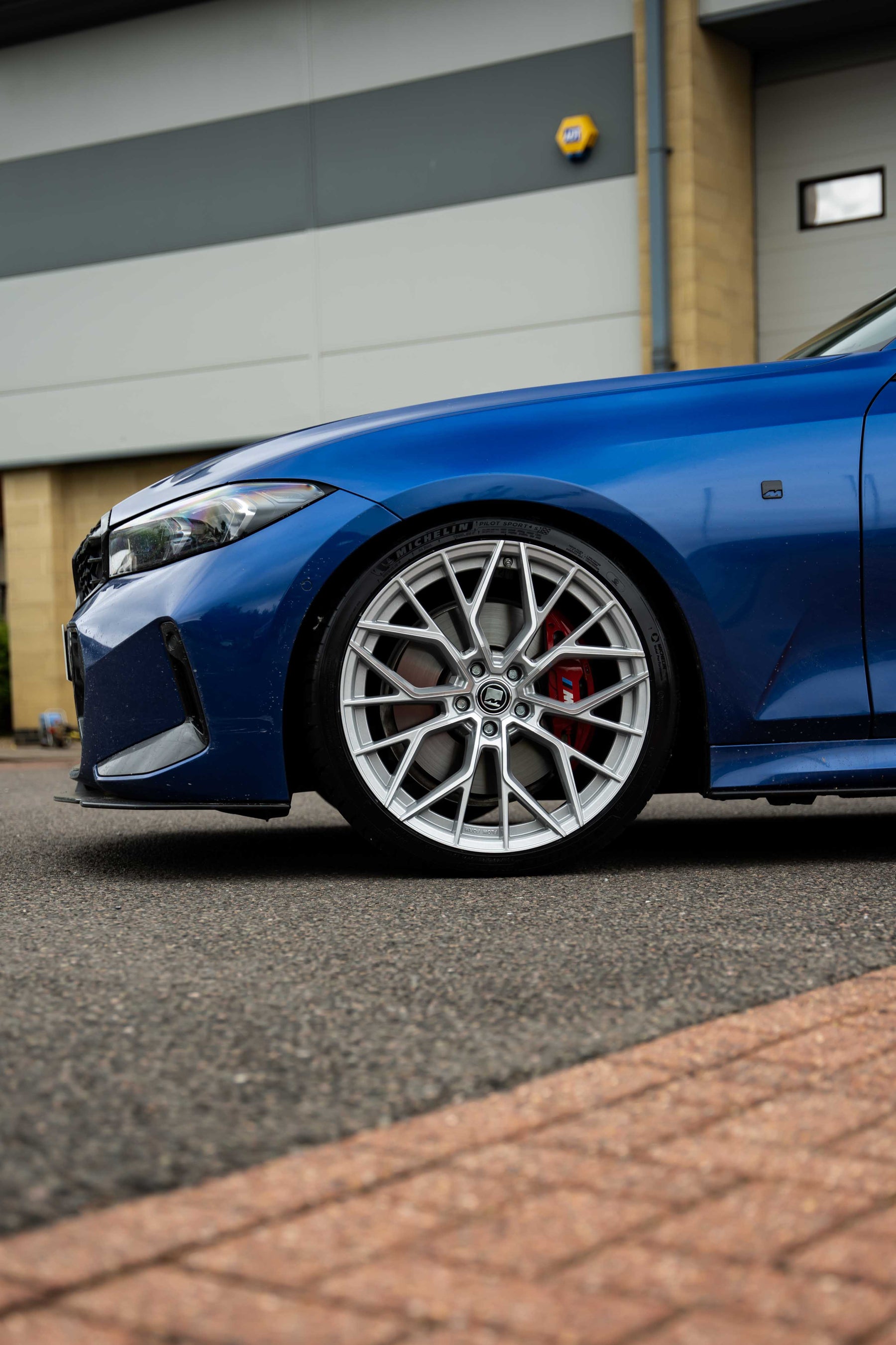 BMW 3 Series G20 G21 M-W3 20" Silver Polished Motech Wheel
