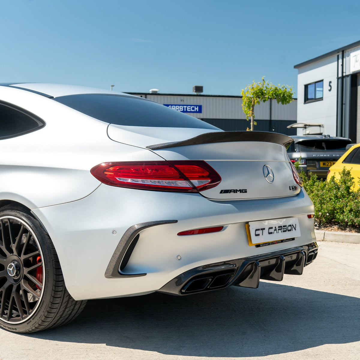 MERCEDES C63/C63S W205 COUPE CARBON SPOILER - V1
