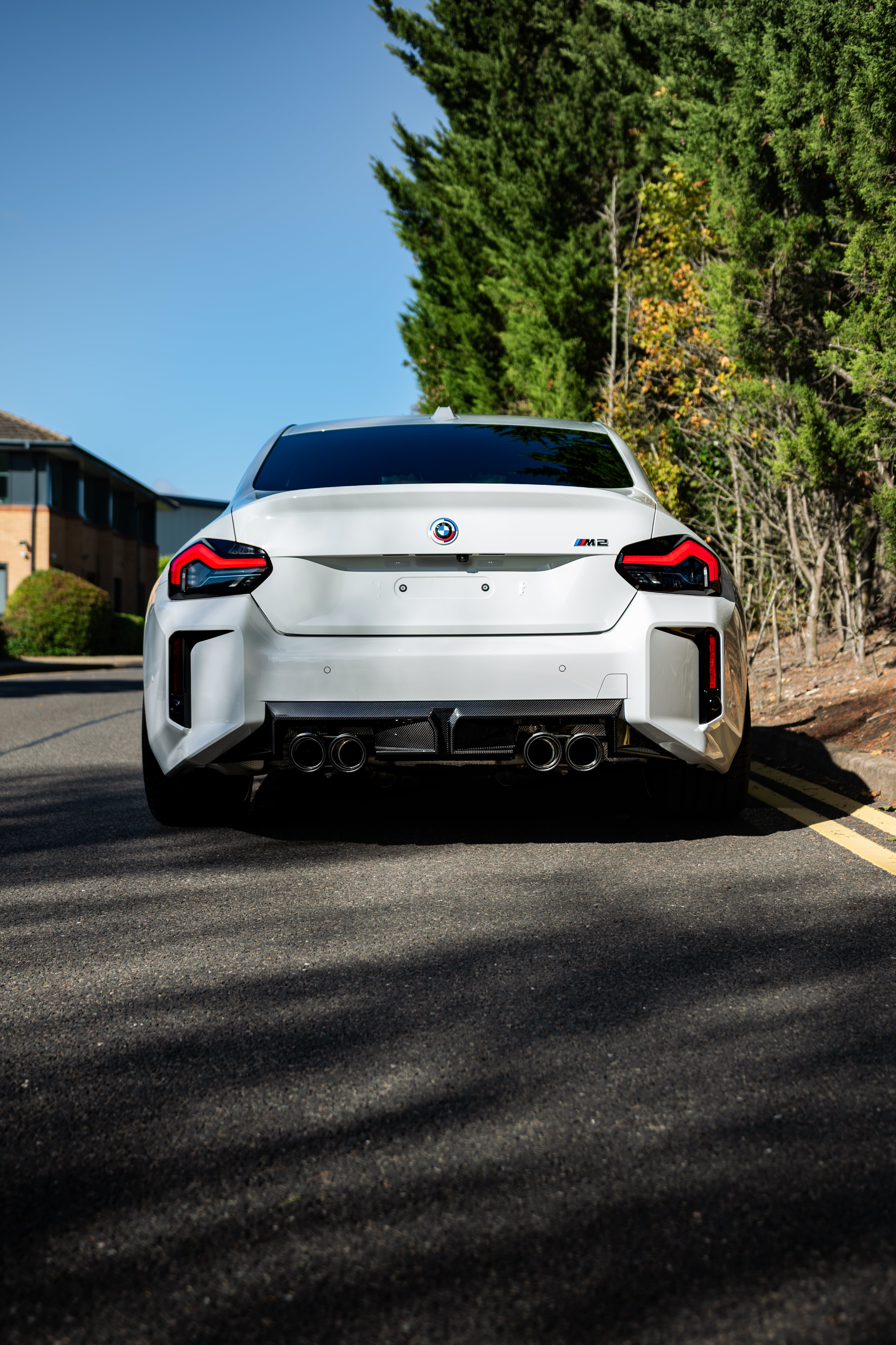 BMW G87 M2 CS Genuine Carbon Rear Diffuser