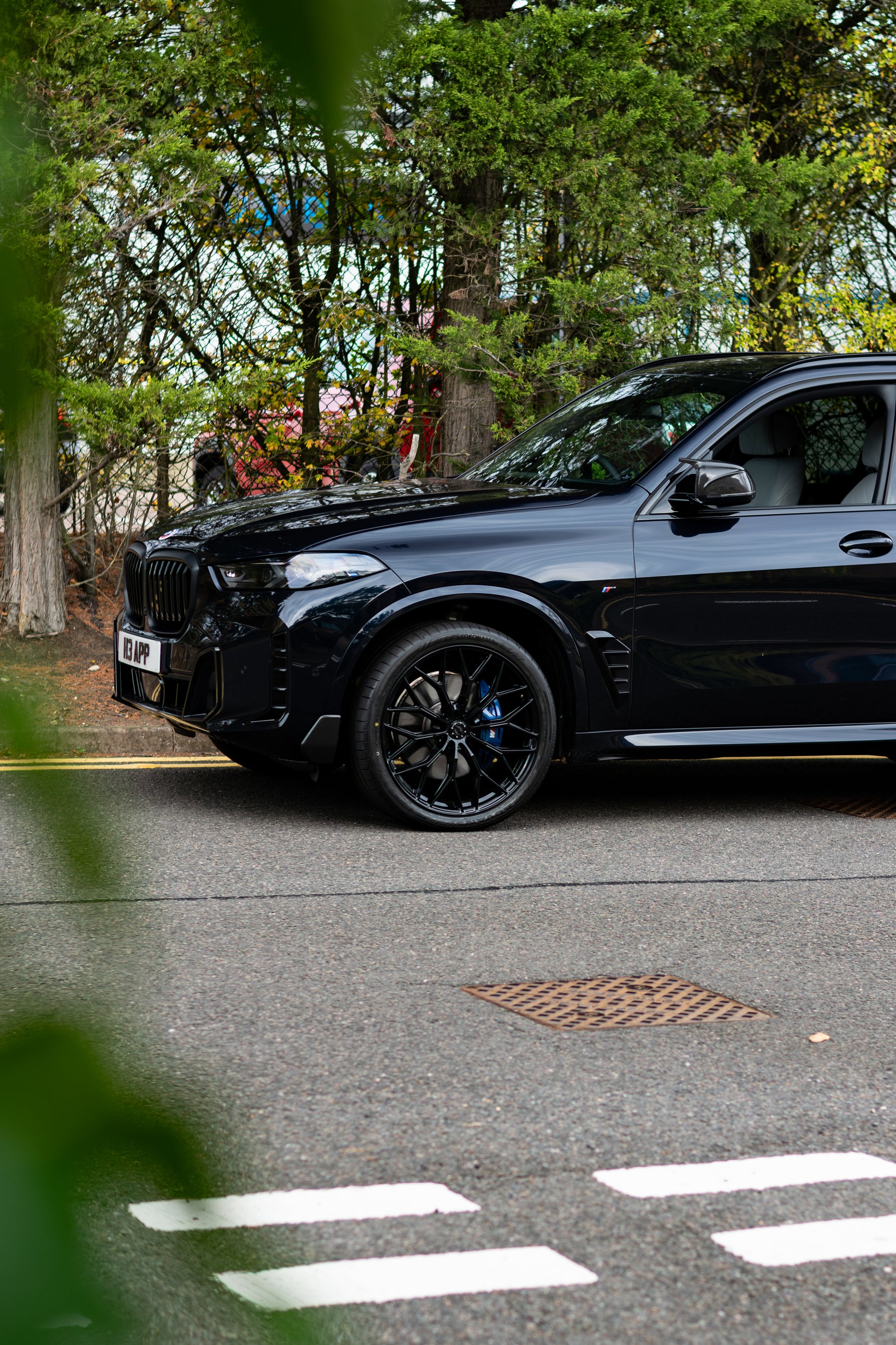 BMW X5 / X6 G05 G06 M-WX 22" Precision Black Motech Wheel