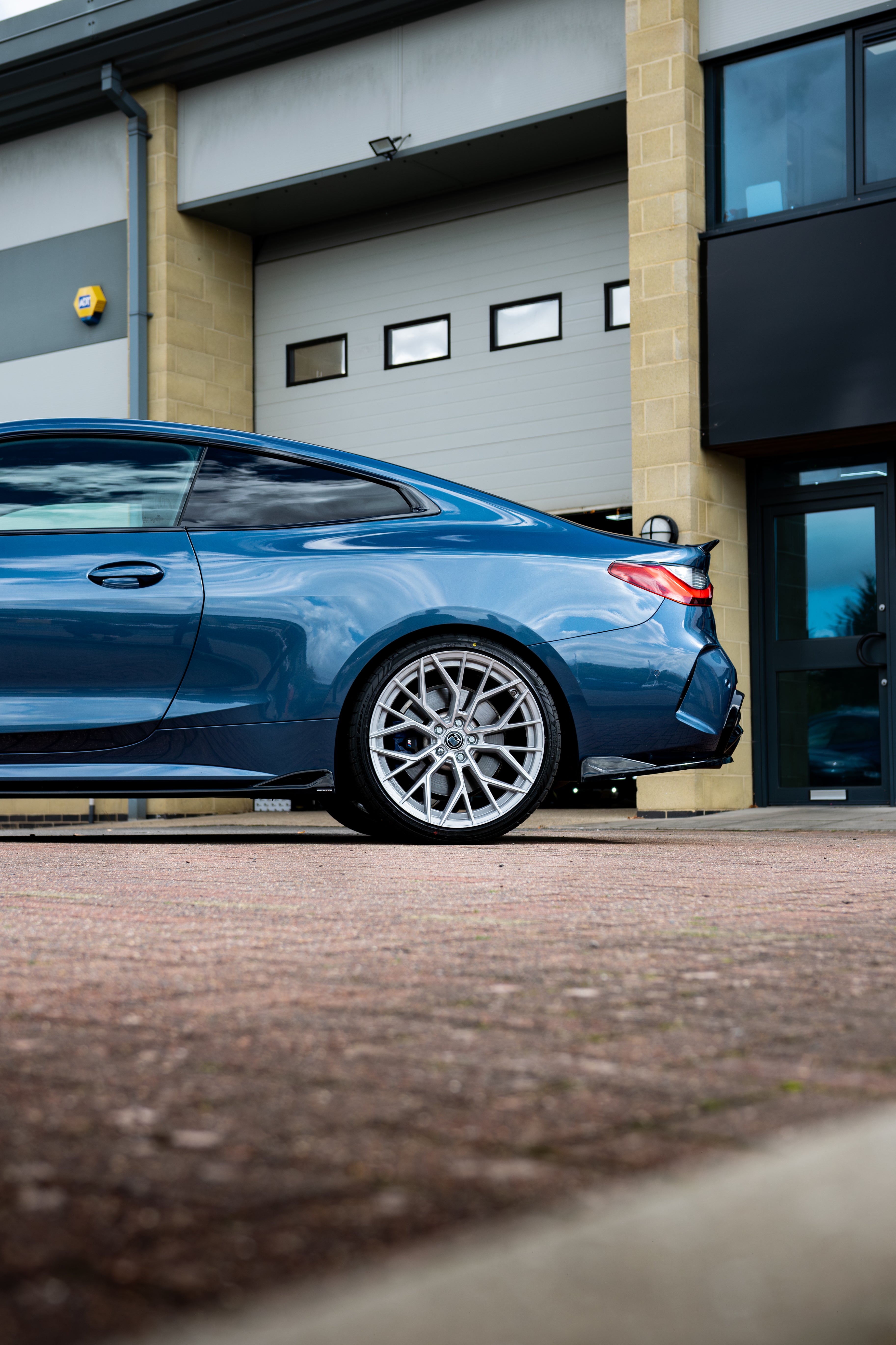 BMW 4 series G22/G23/G26 M-W3 20" Silver Polished Motech Wheel