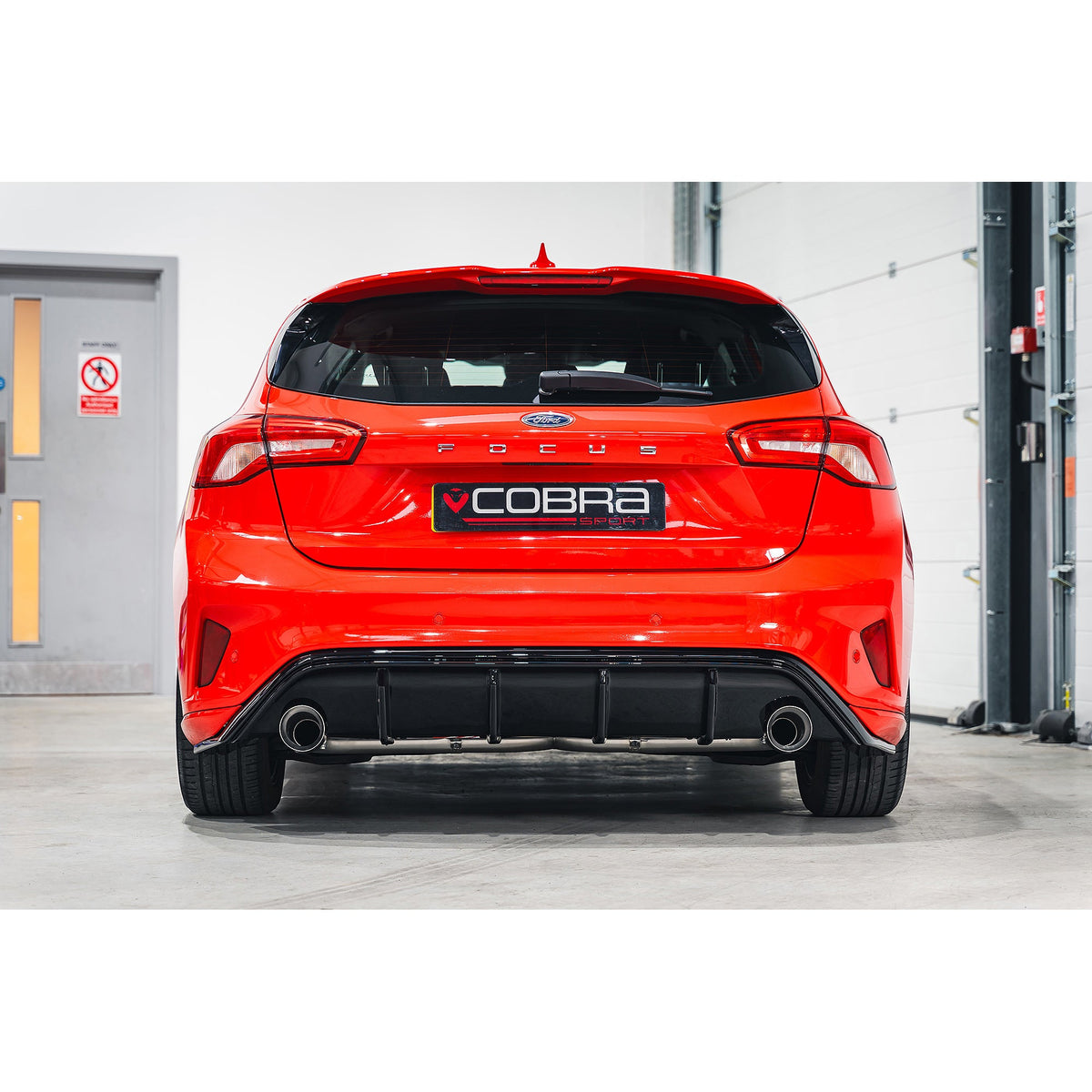 Ford Focus ST-Line 1.0L 125PS (Mk4) Venom 'ST Style' Dual Exit Rear Performance Exhaust
