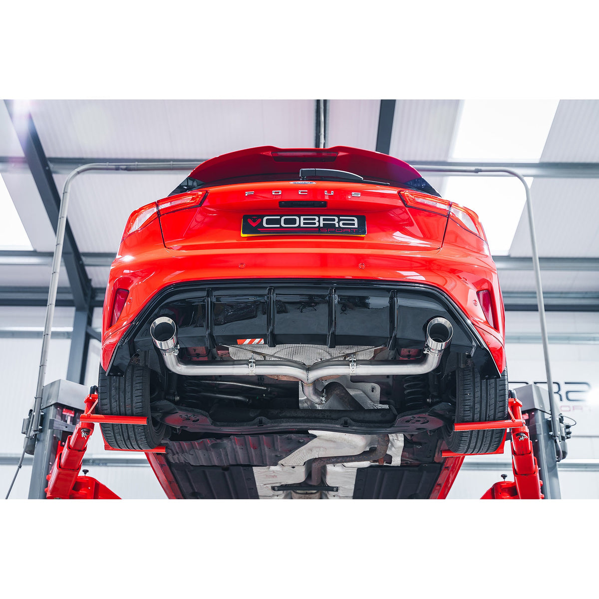 Ford Focus ST-Line 1.0L 125PS (Mk4) Venom 'ST Style' Dual Exit Rear Performance Exhaust