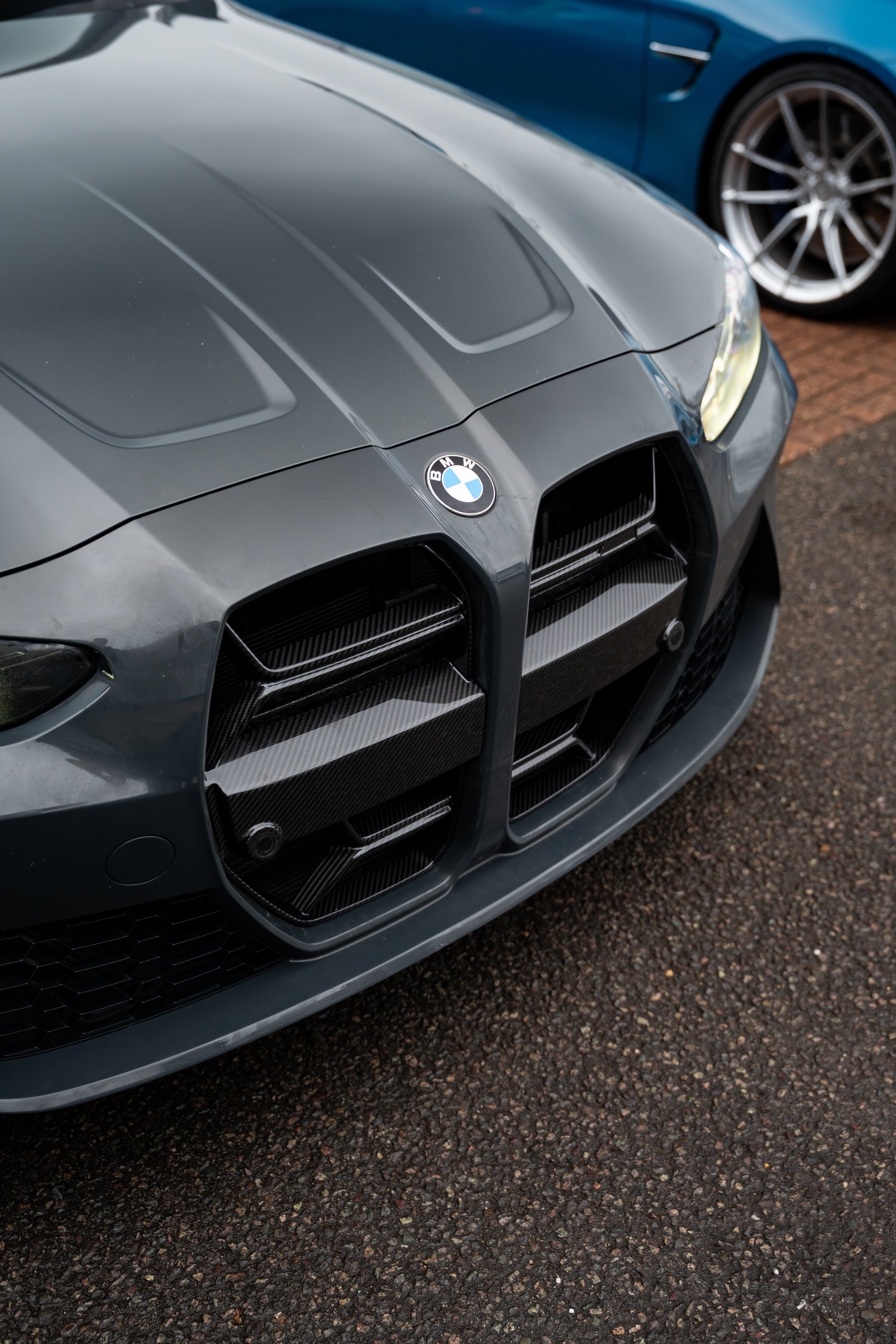 BMW M3 M4 G80 G81 G82 G83 CSL Style Carbon Front Grille