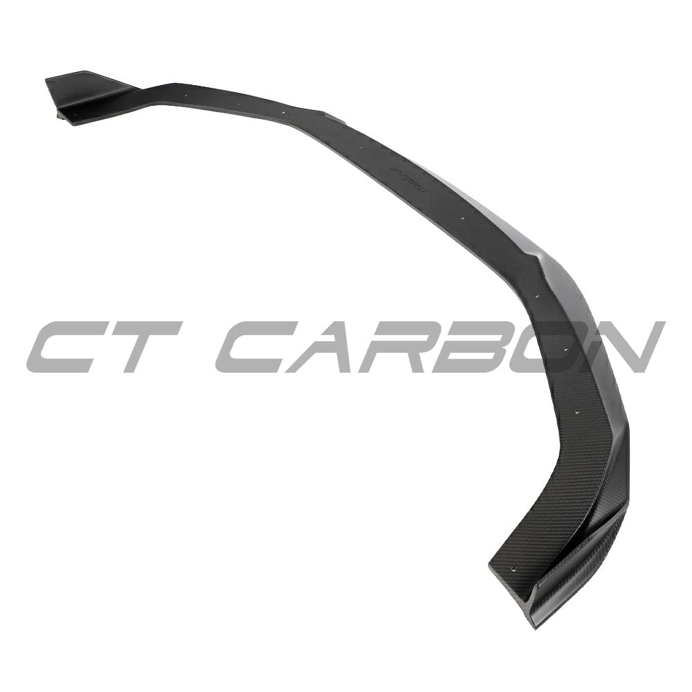 AUDI RS3 8Y 2025+ MATTE CARBON FIBRE SPLITTER - CT DESIGN
