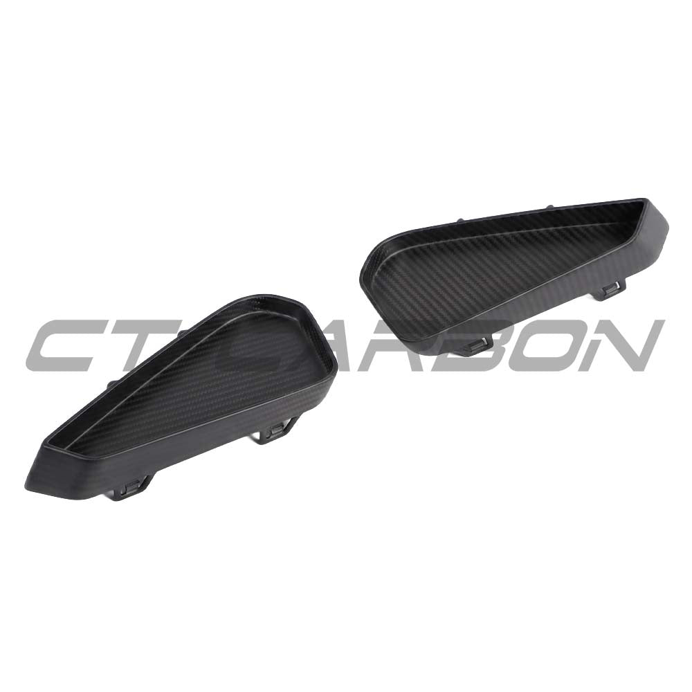 AUDI RS3 8Y 2025+ MATTE CARBON FIBRE REAR REFLECTOR DELETE - CT DESIGN
