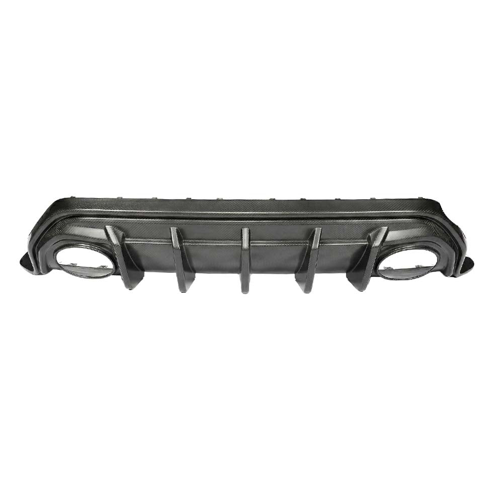 AUDI RS3 8Y 2025+ SALOON MATTE CARBON FIBRE DIFFUSER - V1 - CT DESIGN