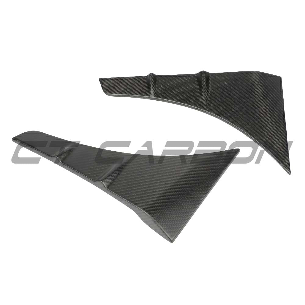 AUDI RS3 8Y 2022+ MATTE CARBON FIBRE FRONT FENDER TRIM - CT DESIGN
