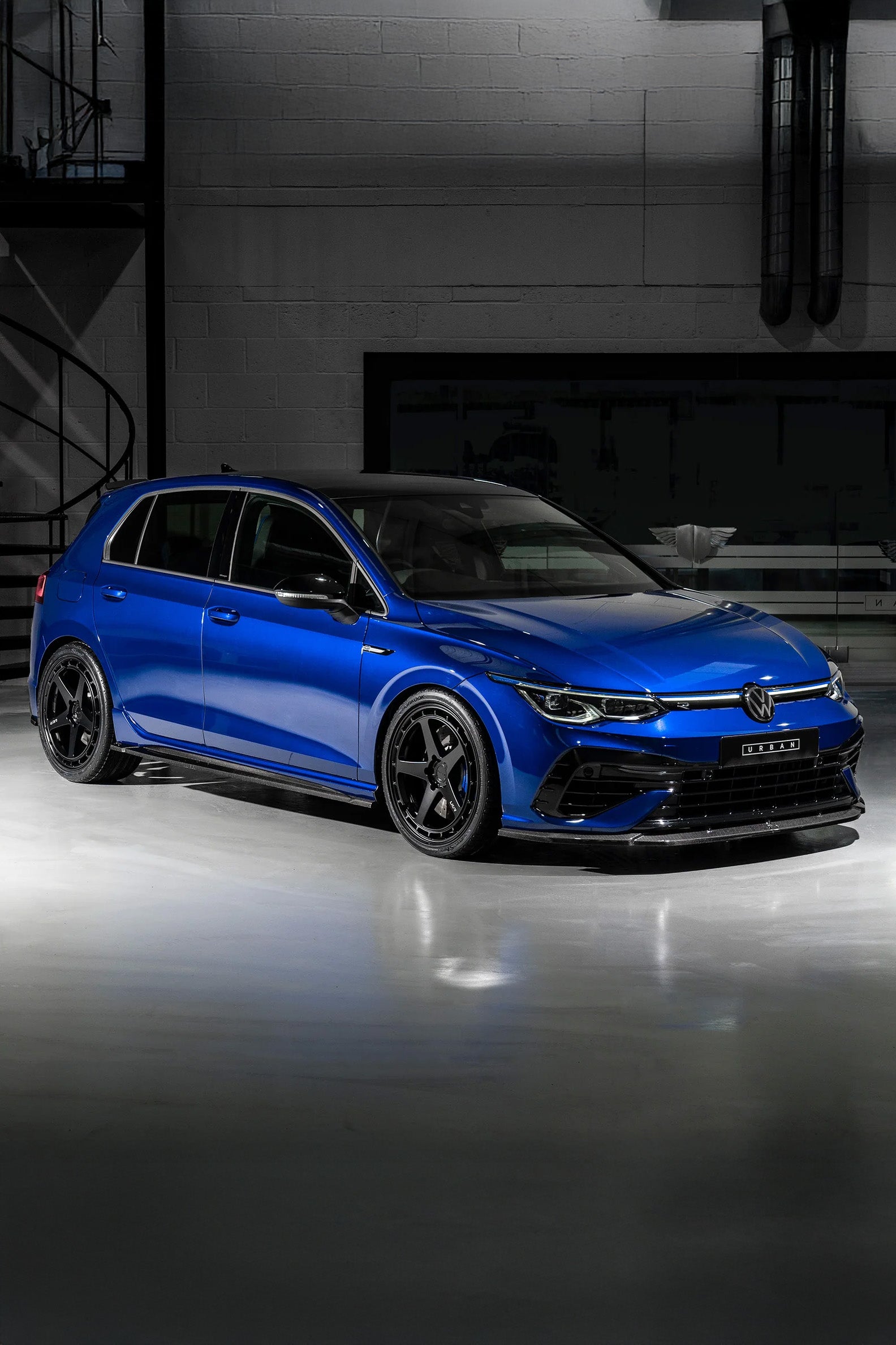 VW Golf R MK8 Carbon Urban Front Splitter