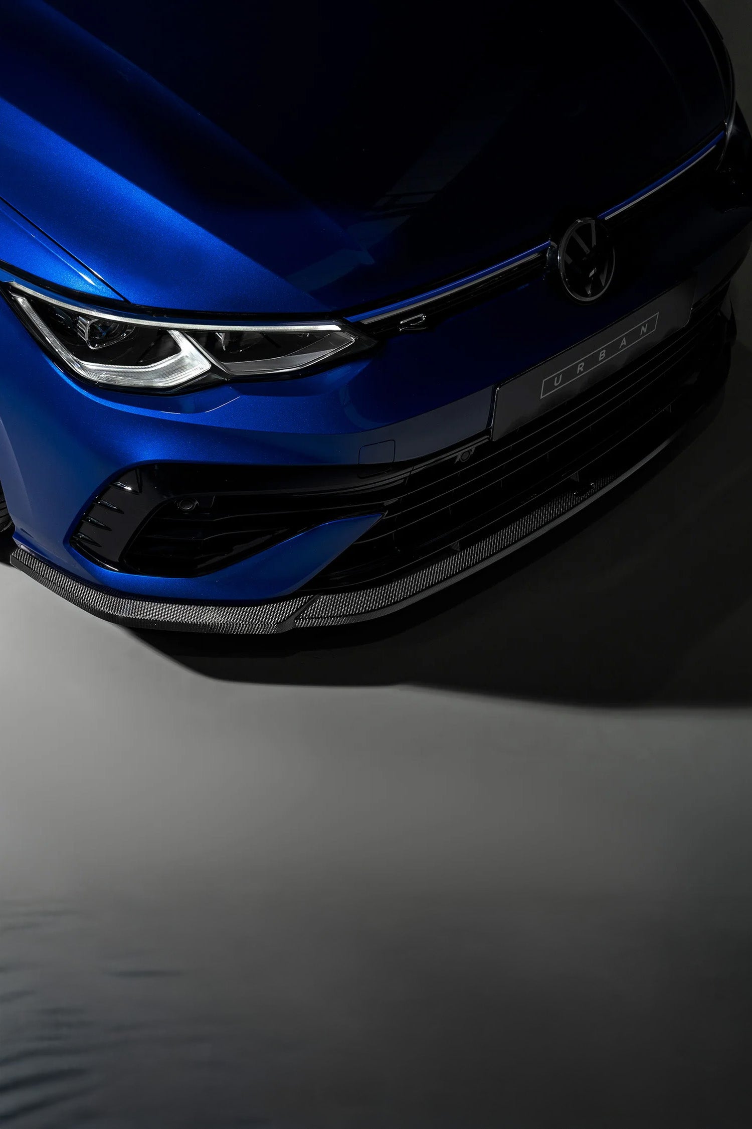 VW Golf R MK8 Carbon Urban Front Splitter