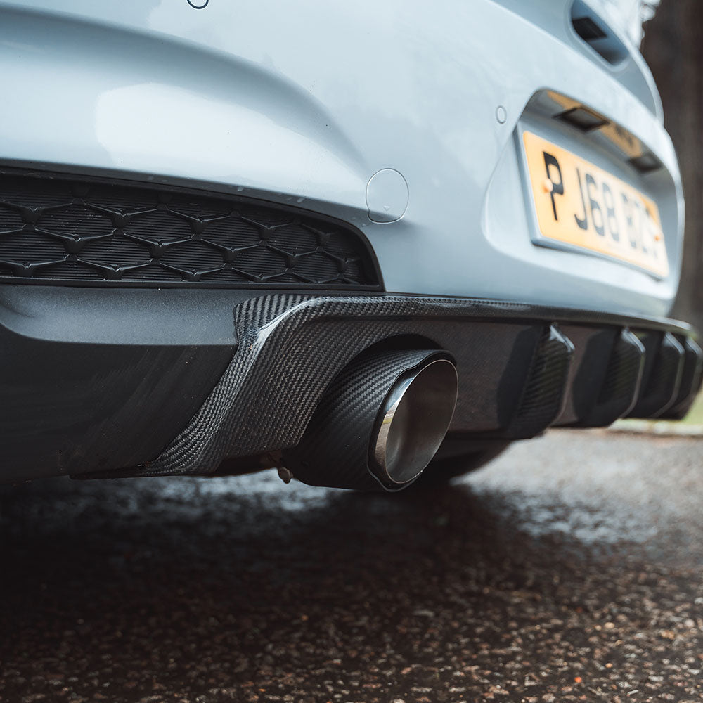 HYUNDAI I30N CARBON FIBRE EXHAUST TIPS
