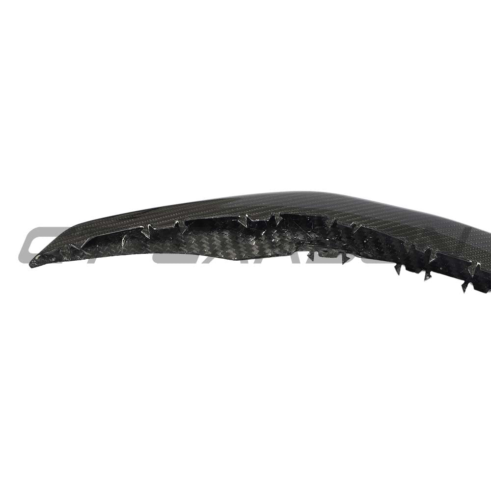 MERCEDES C-CLASS & C43 2020-2021 FACELIFT DRY CARBON FIBRE SPLITTER - V4