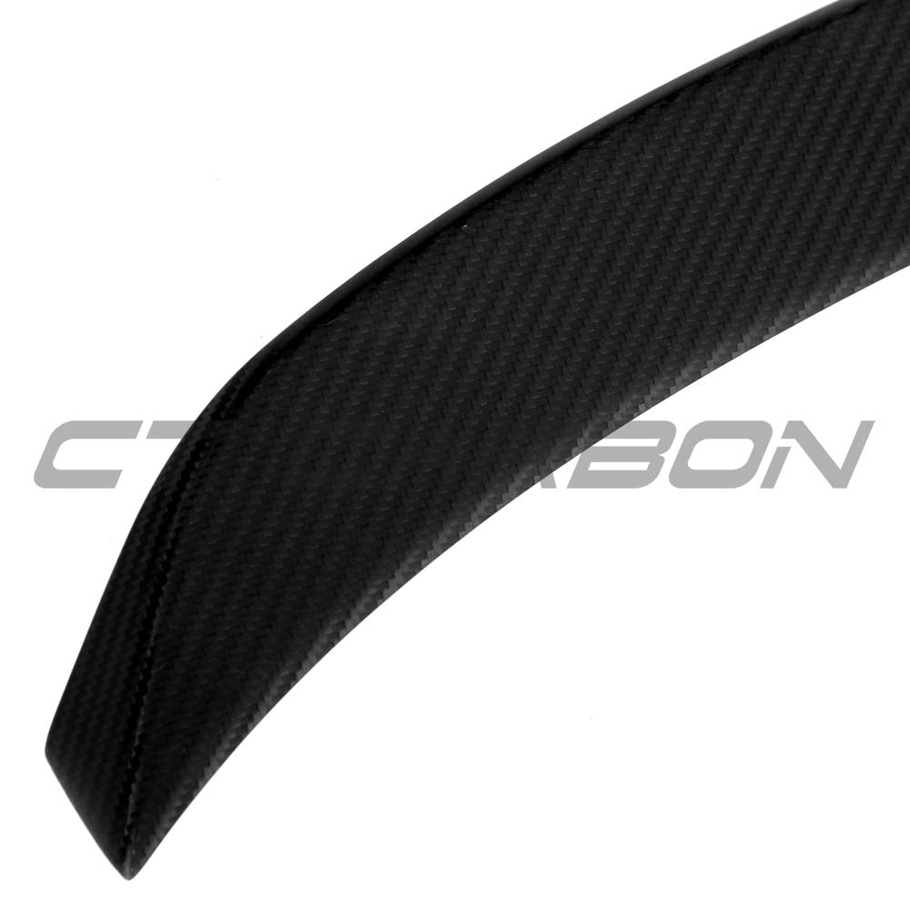 AUDI A6/S6/RS6 C8 AVANT 2019+ DRY CARBON FIBRE MATTE MIDDLE SPOILER - V1