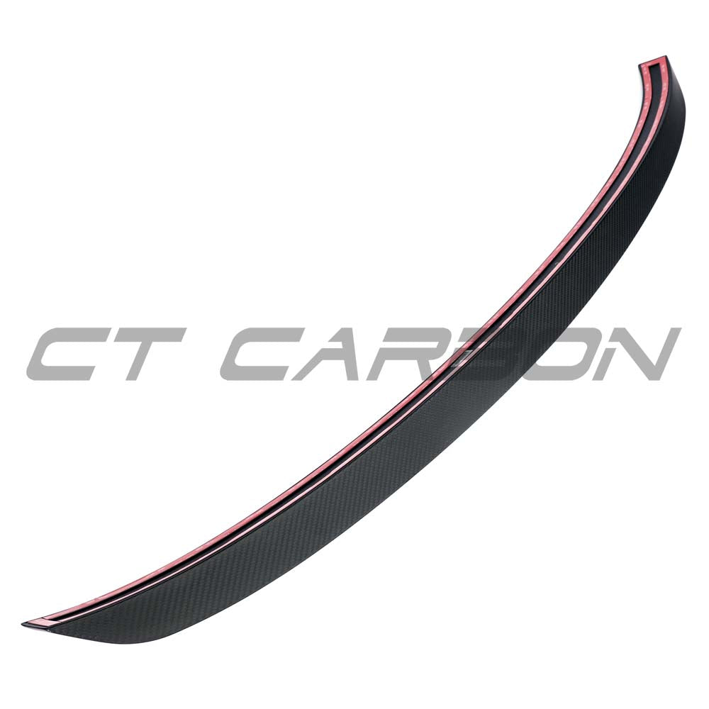 AUDI A6/S6/RS6 C8 AVANT 2019+ DRY CARBON FIBRE MATTE MIDDLE SPOILER - V1