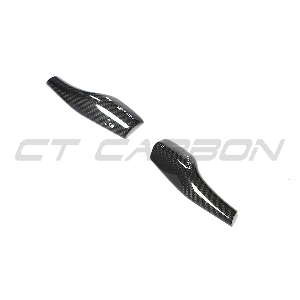 TESLA MODEL 3 & Y 2017+ CARBON FIBRE STALK COVER