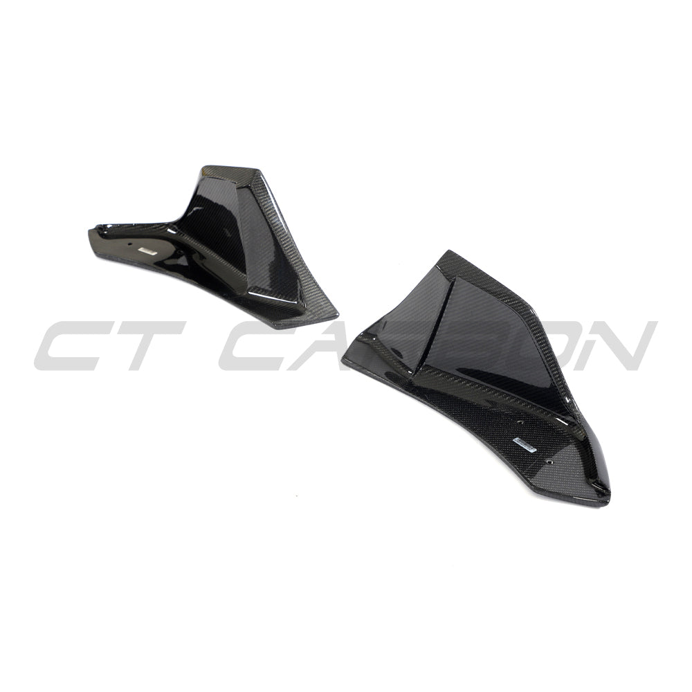 TOYOTA SUPRA 2019+ A90 CARBON FIBRE FRONT BUMPER CORNERS