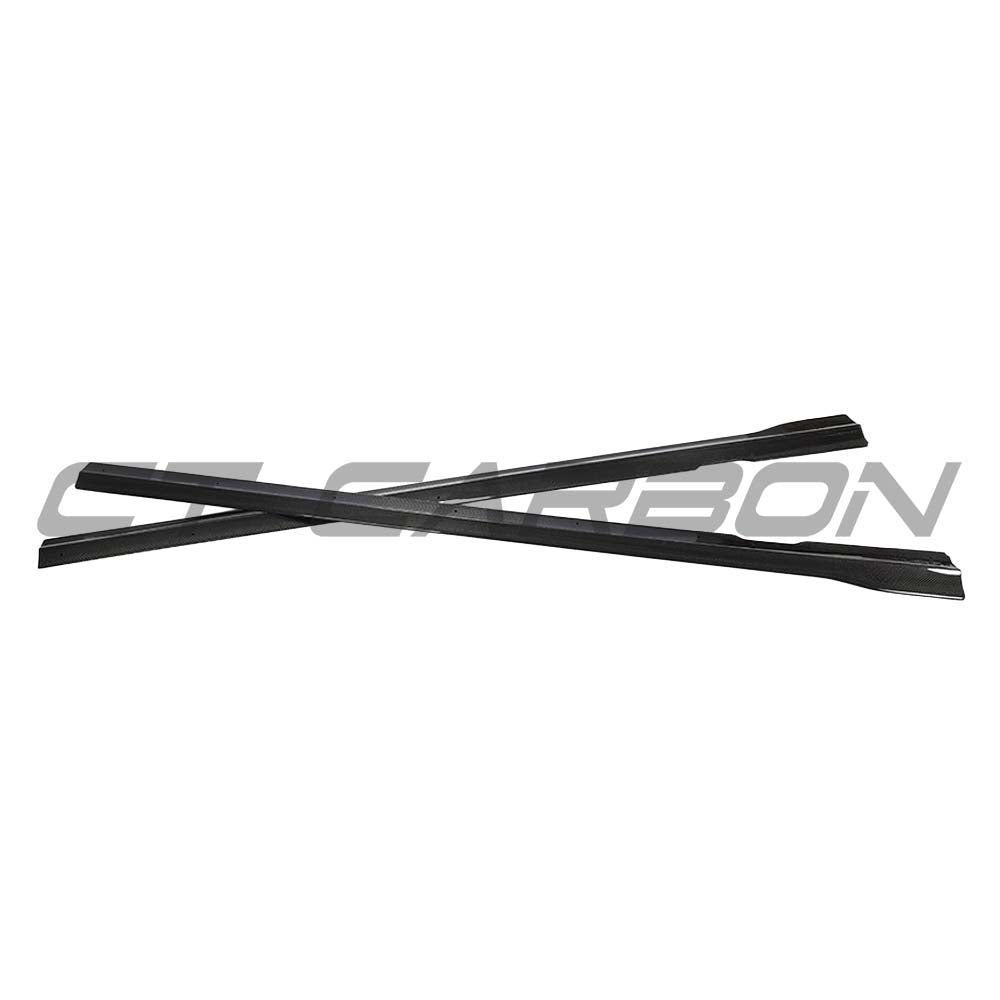 MERCEDES E-CLASS W213/S213 AMG (E43/E53/E63) 2016-2023 CARBON FIBRE SIDE SKIRTS