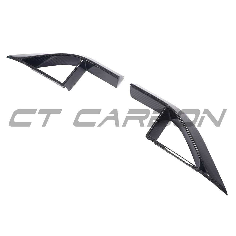 MERCEDES E-CLASS & E53 2021-2023 CARBON FIBRE FOG LIGHT COVERS