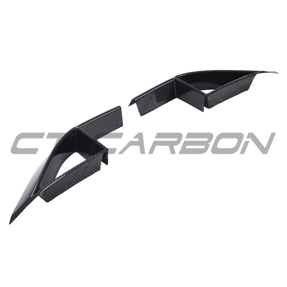 MERCEDES E-CLASS & E53 2021-2023 CARBON FIBRE FOG LIGHT COVERS
