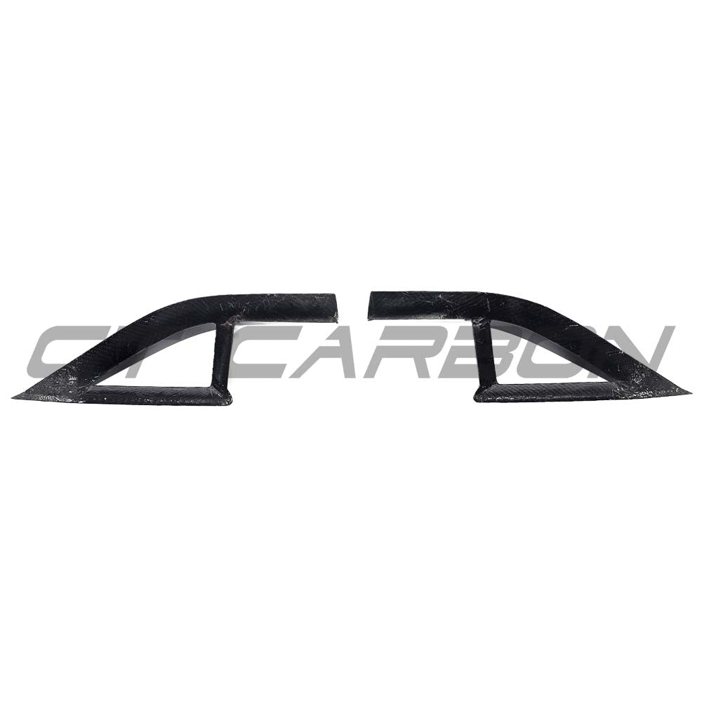 MERCEDES E-CLASS & E53 2021-2023 CARBON FIBRE FOG LIGHT COVERS