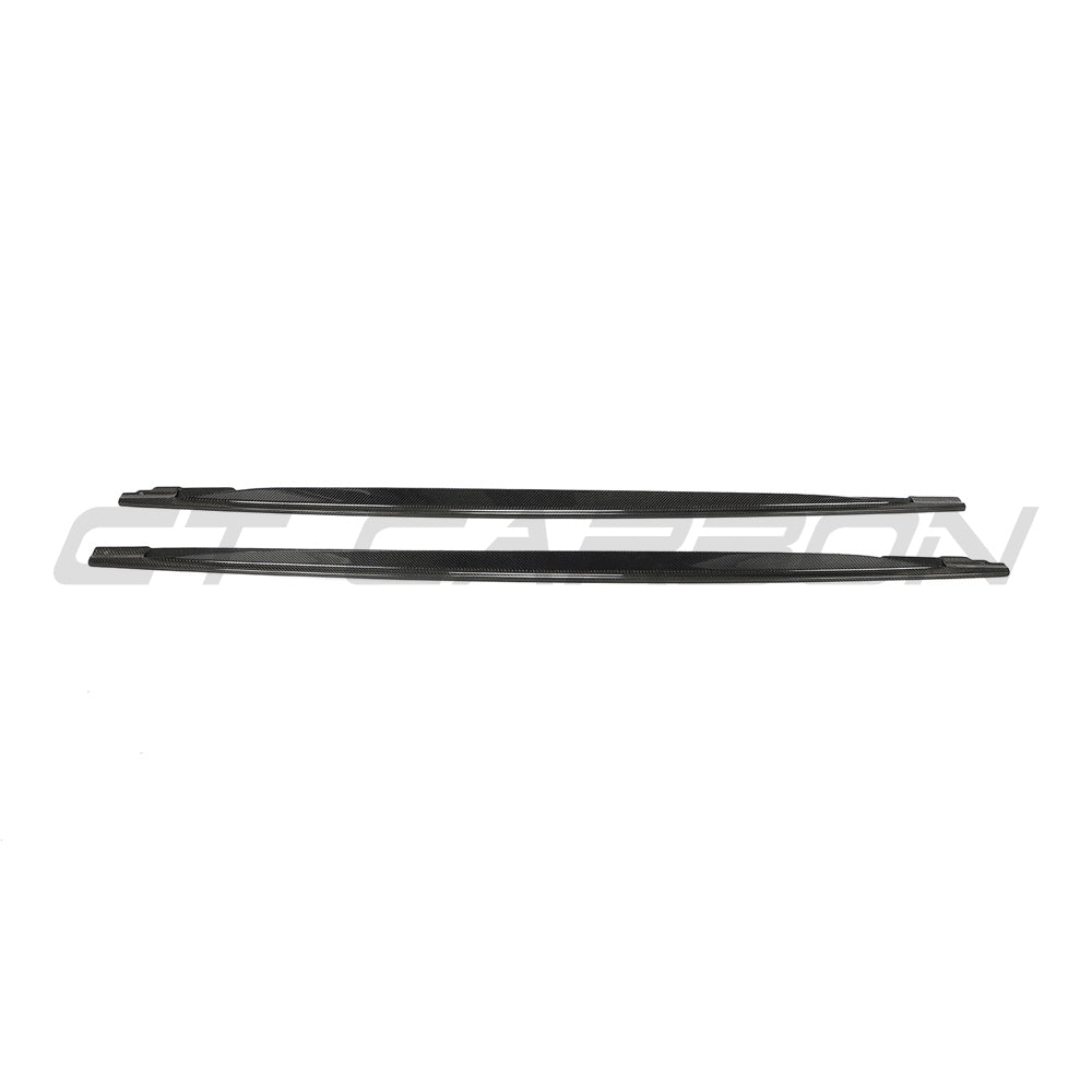 VW GOLF MK8/MK8.5 R 2020+ CARBON FIBRE SIDE SKIRTS - V2