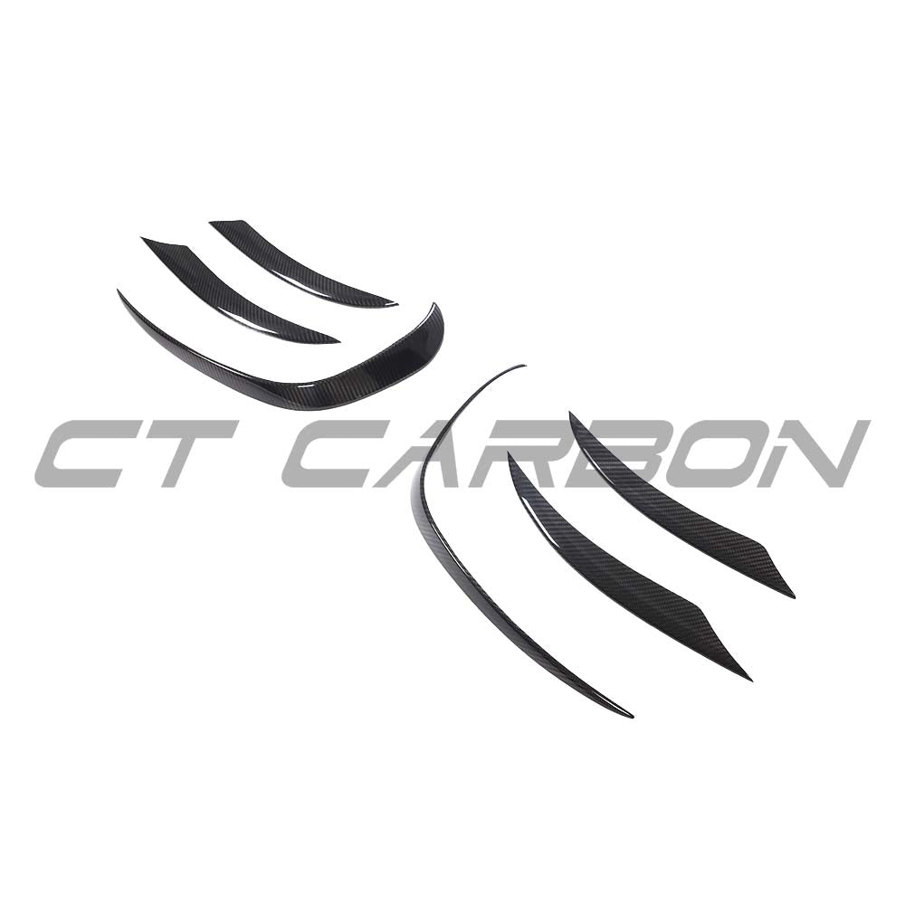 MERCEDES C-CLASS C205/W205/A205 2019-2020 CARBON FIBRE CANARDS