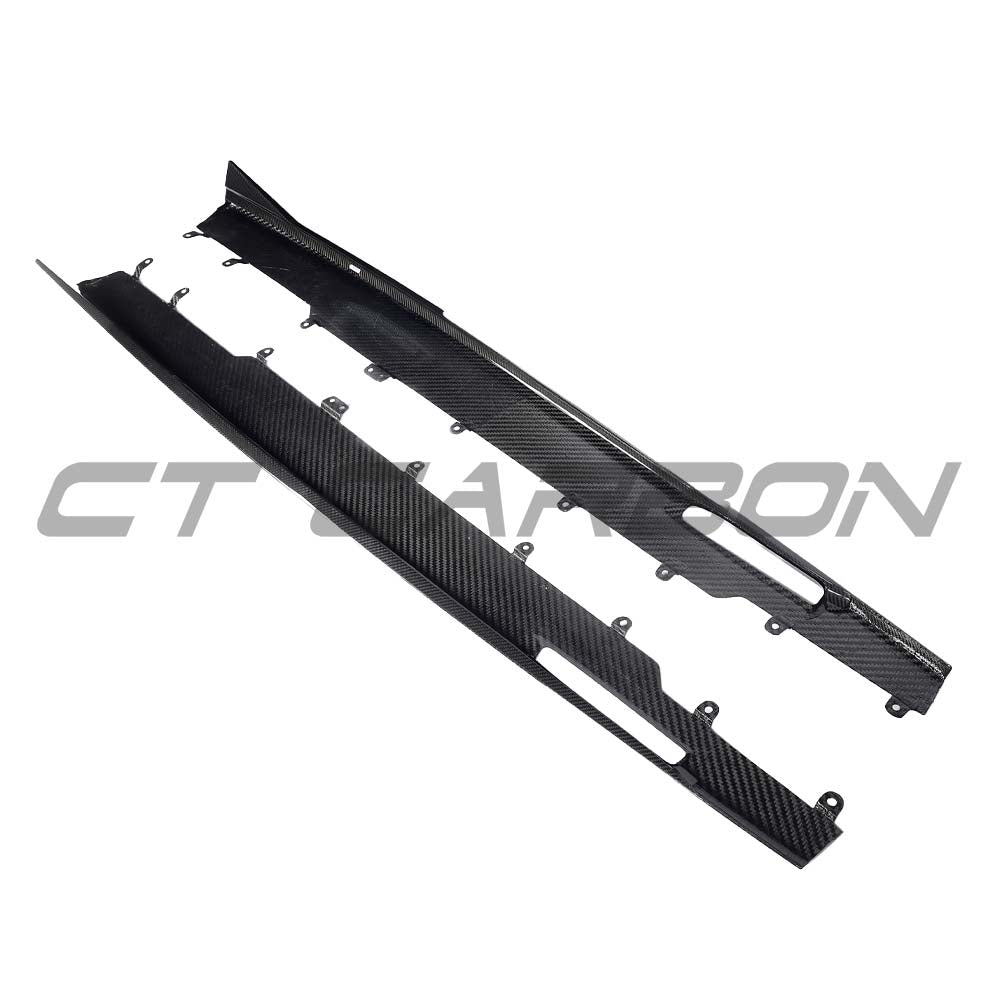 BMW X5/X5M & X6/X6M 2020+ CARBON FIBRE SIDE SKIRTS