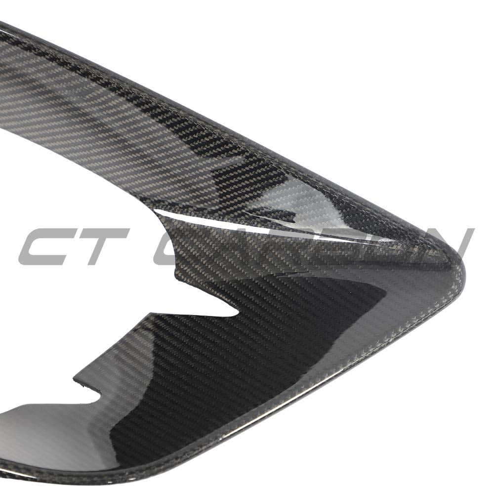 MERCEDES E-CLASS 2017-2020 CARBON FIBRE FRONT BUMPER TRIMS