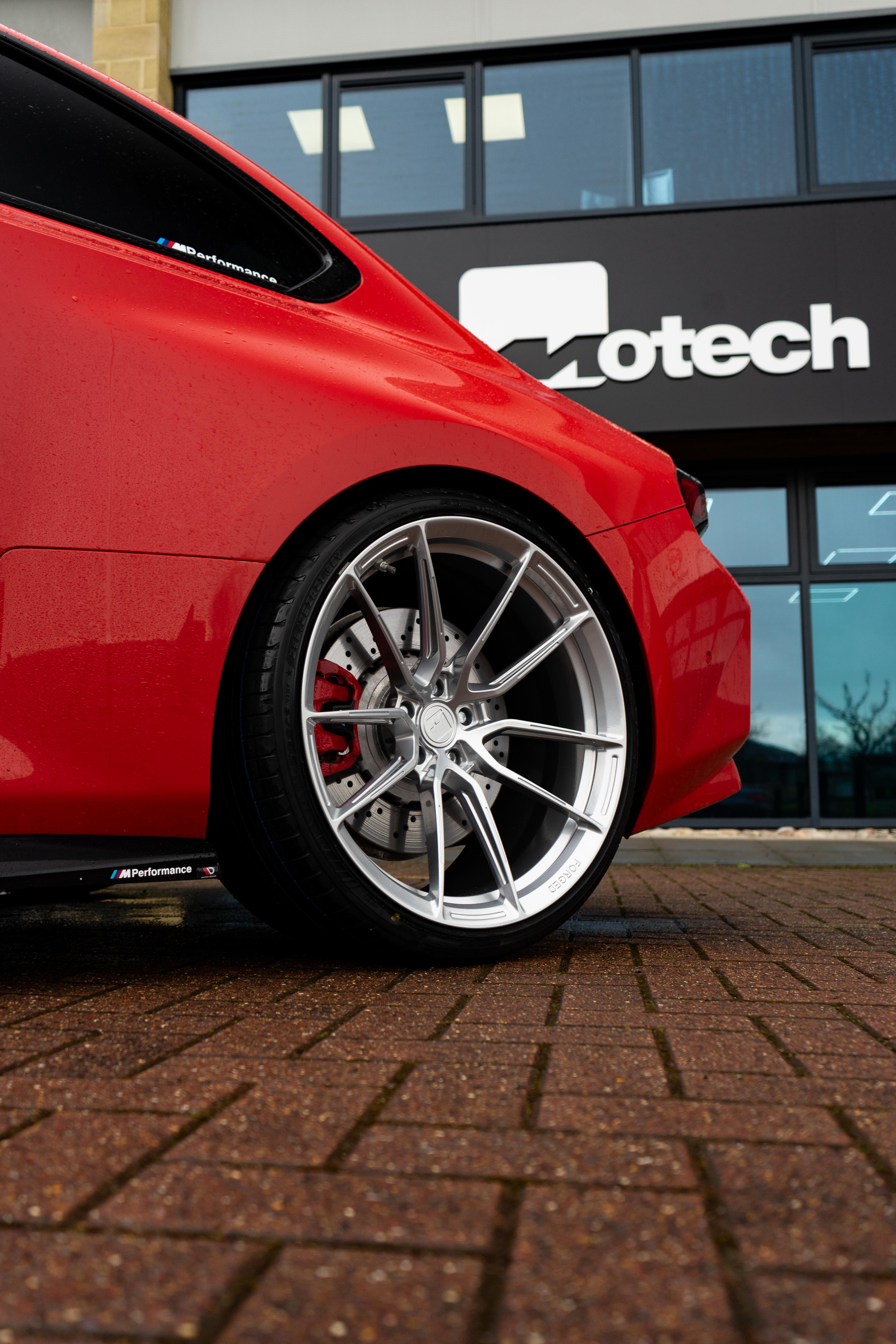 M2 G87 M-W4 20/21" Gloss Polished Forged Wheels