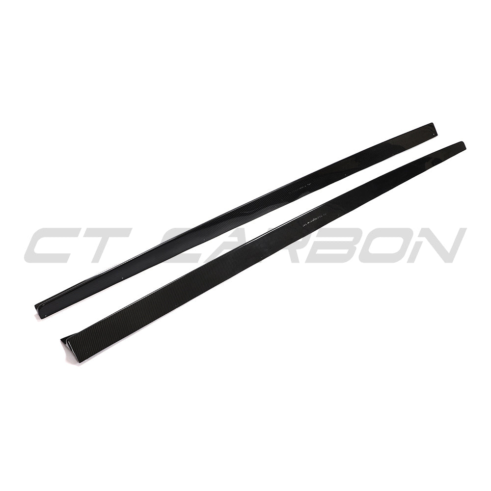 BMW 8 SERIES & M8 G16/F93 2019-2025 CARBON FIBRE SIDE SKIRTS - V2