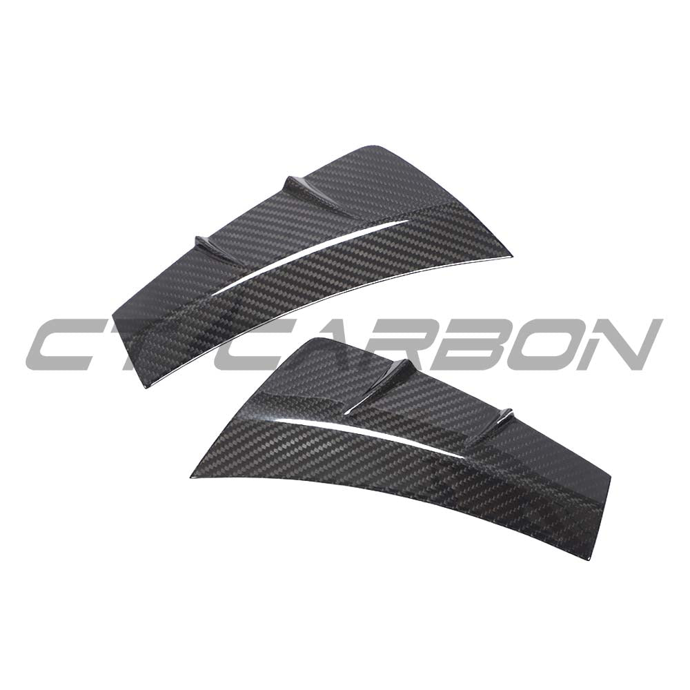 MERCEDES C-CLASS & C43 2019-2021 CARBON FIBRE FRONT BUMPER VENT TRIMS