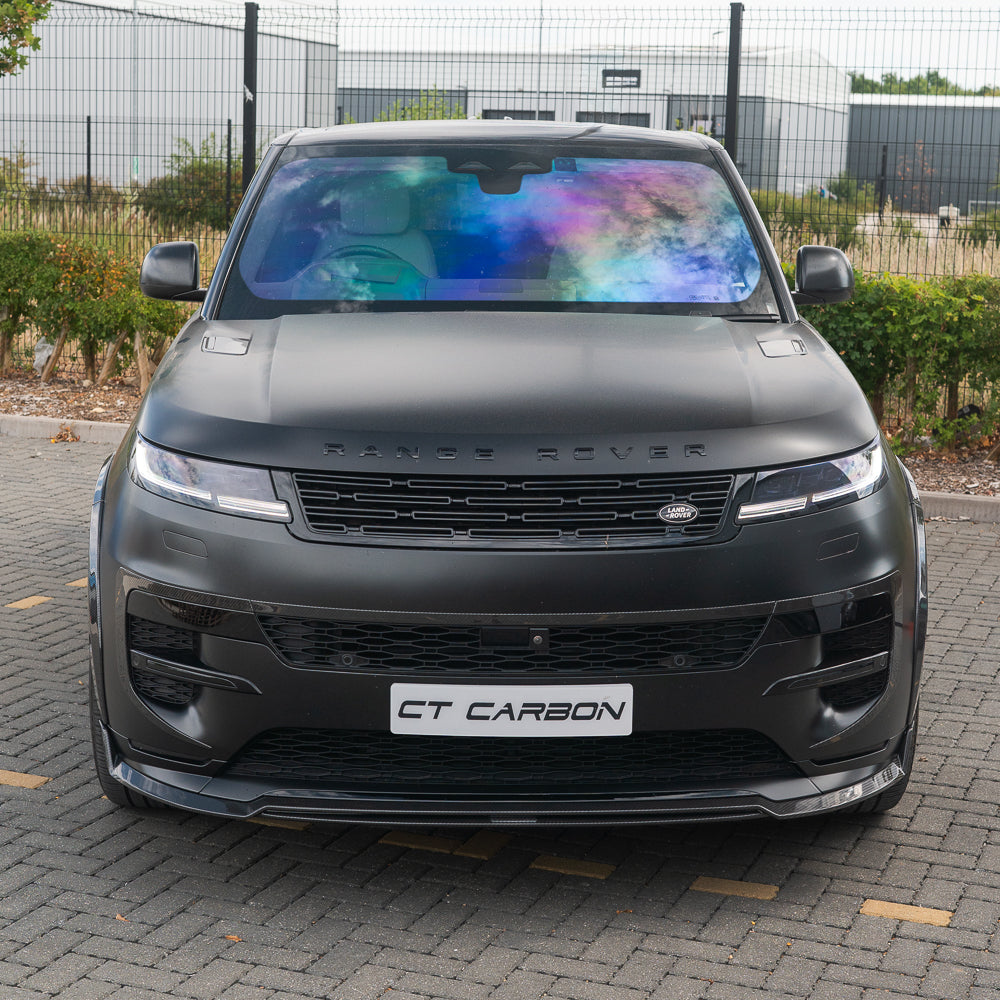 RANGE ROVER SPORT L461 2023+ CARBON FIBRE FRONT BUMPER TRIM - CT DESIGN