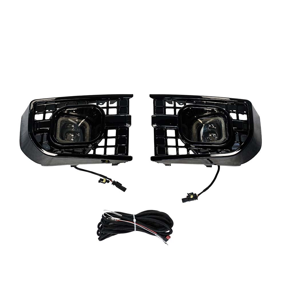 DEFENDER 90/110/130 L663 2020+ GLOSS BLACK FOG LIGHTS
