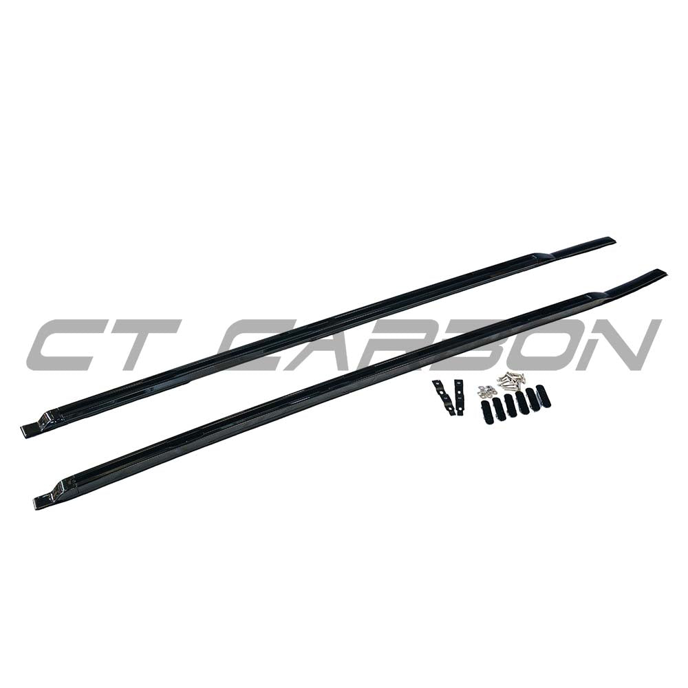 DEFENDER 110 L663 2020+ GLOSS BLACK ROOF RAILS