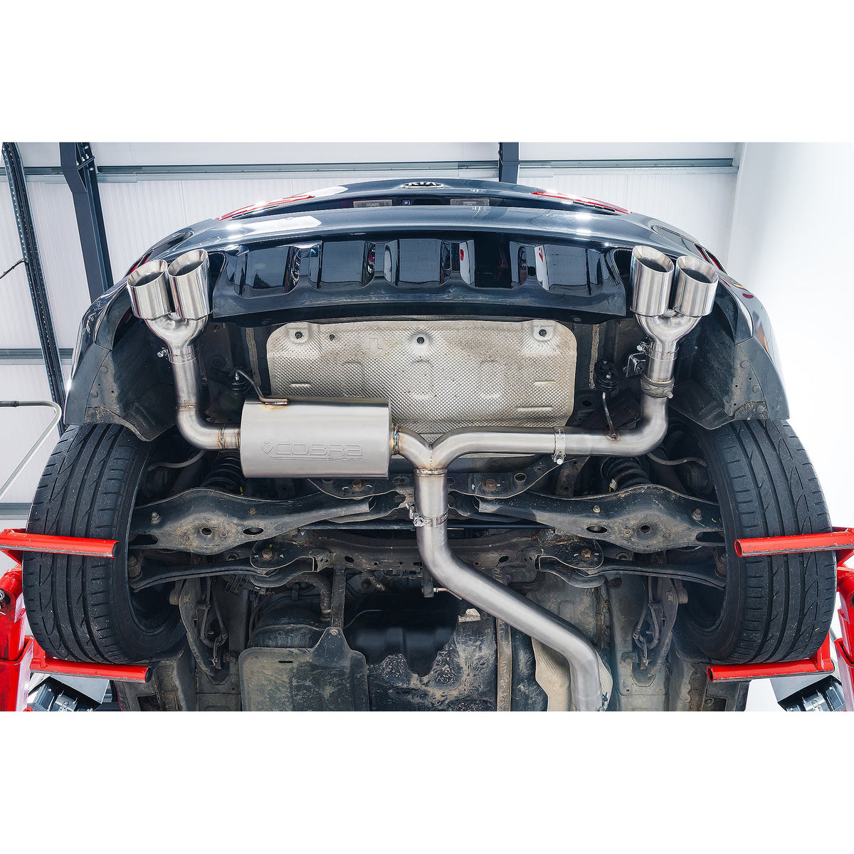 KIA Ceed GT (18-21 GPF Models) Valved Quad Exit GPF Back Performance Exhaust