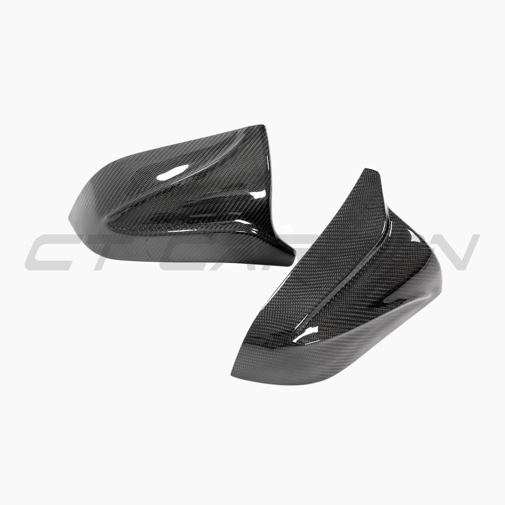 TESLA MODEL 3 2017+ CARBON FIBRE MIRRORS - V2