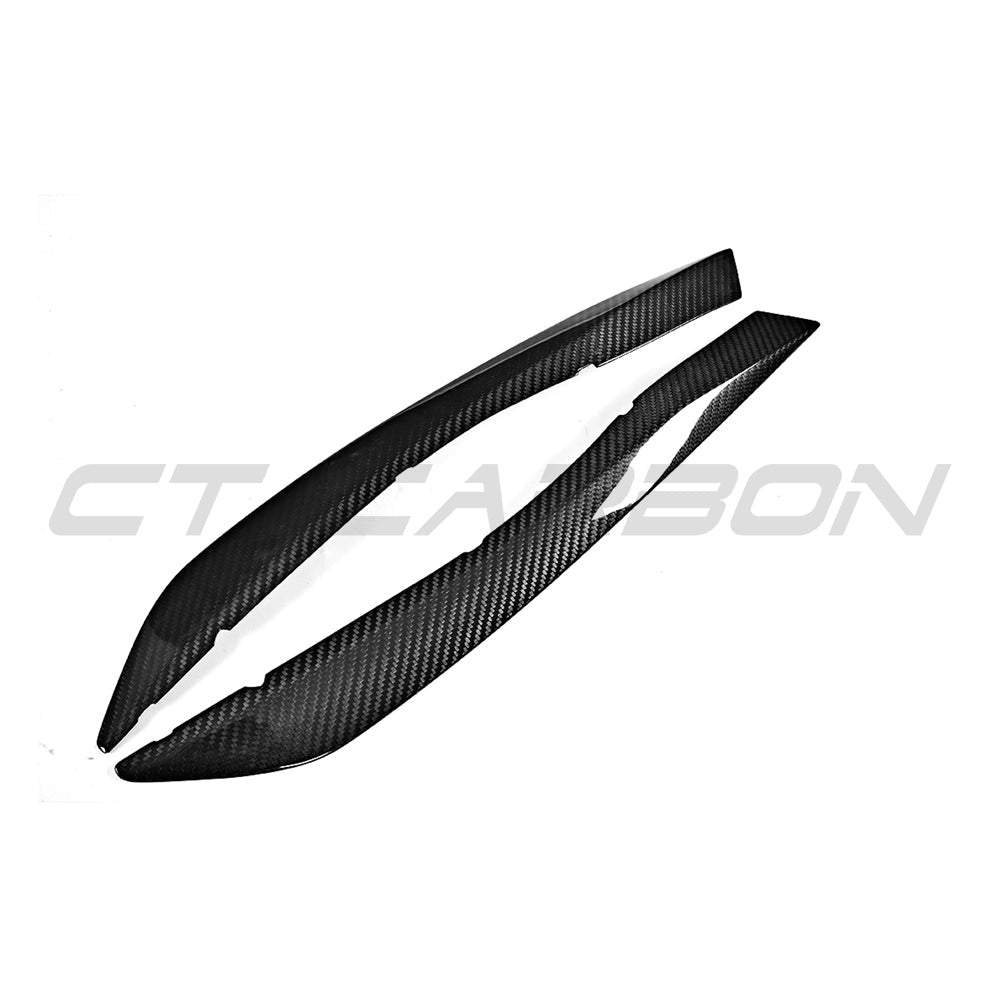 AUDI A5/S5/RS5 B9 COUPE 2016-2019 CARBON FIBRE HEADLIGHT EYEBROWS