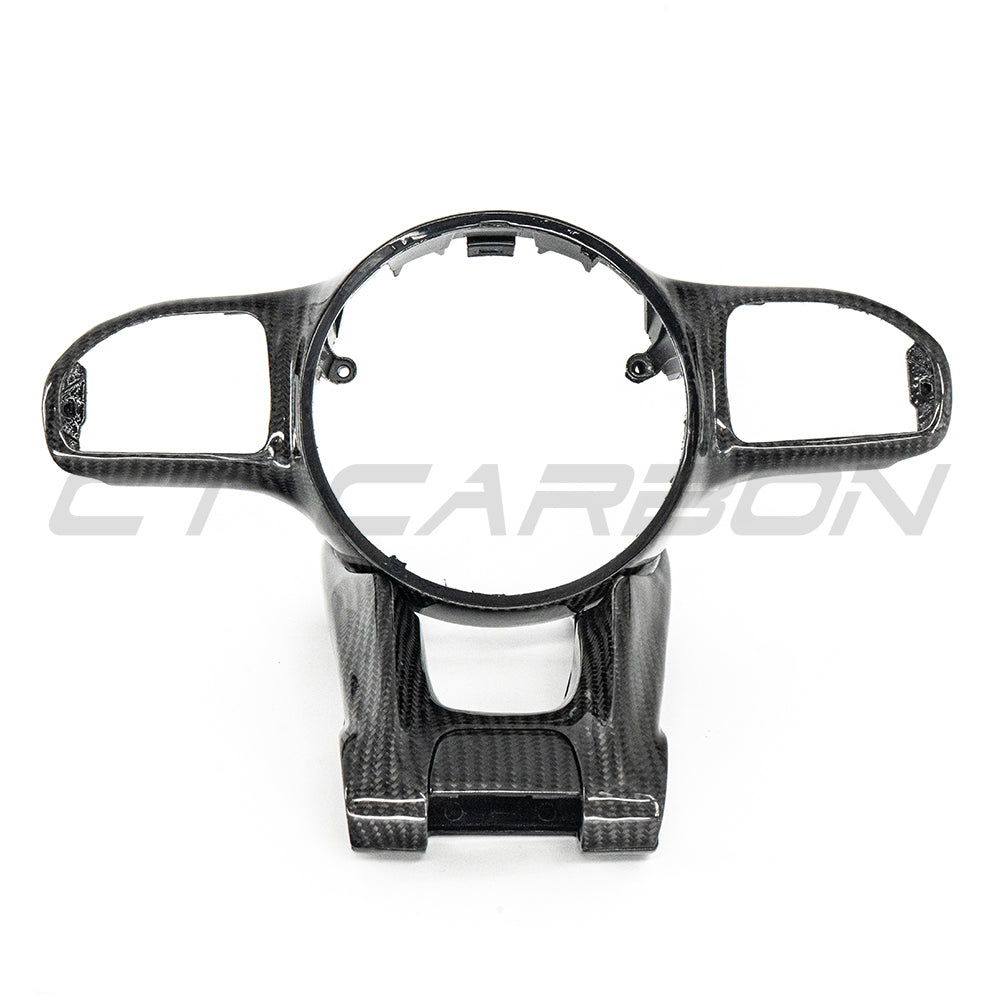 MERCEDES AMG 2016+ CARBON FIBRE STEERING WHEEL TRIM